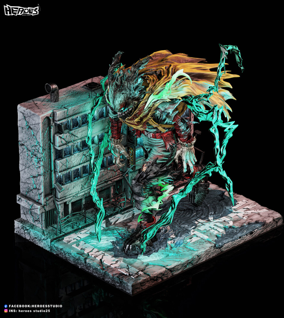 【Pre-sale】1/6 Scale Dark Deku-Heroes Studio