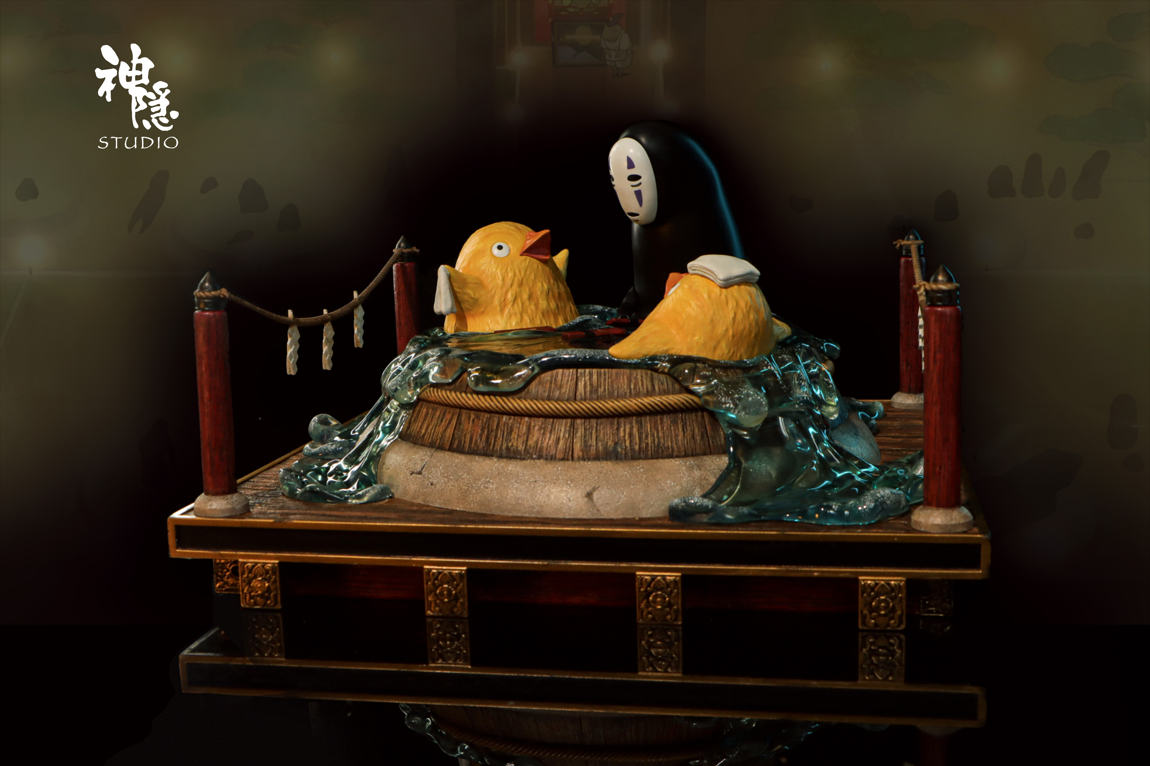 【Pre-sale】Showering No-face Man-Spirited Away-ShenYin Studio