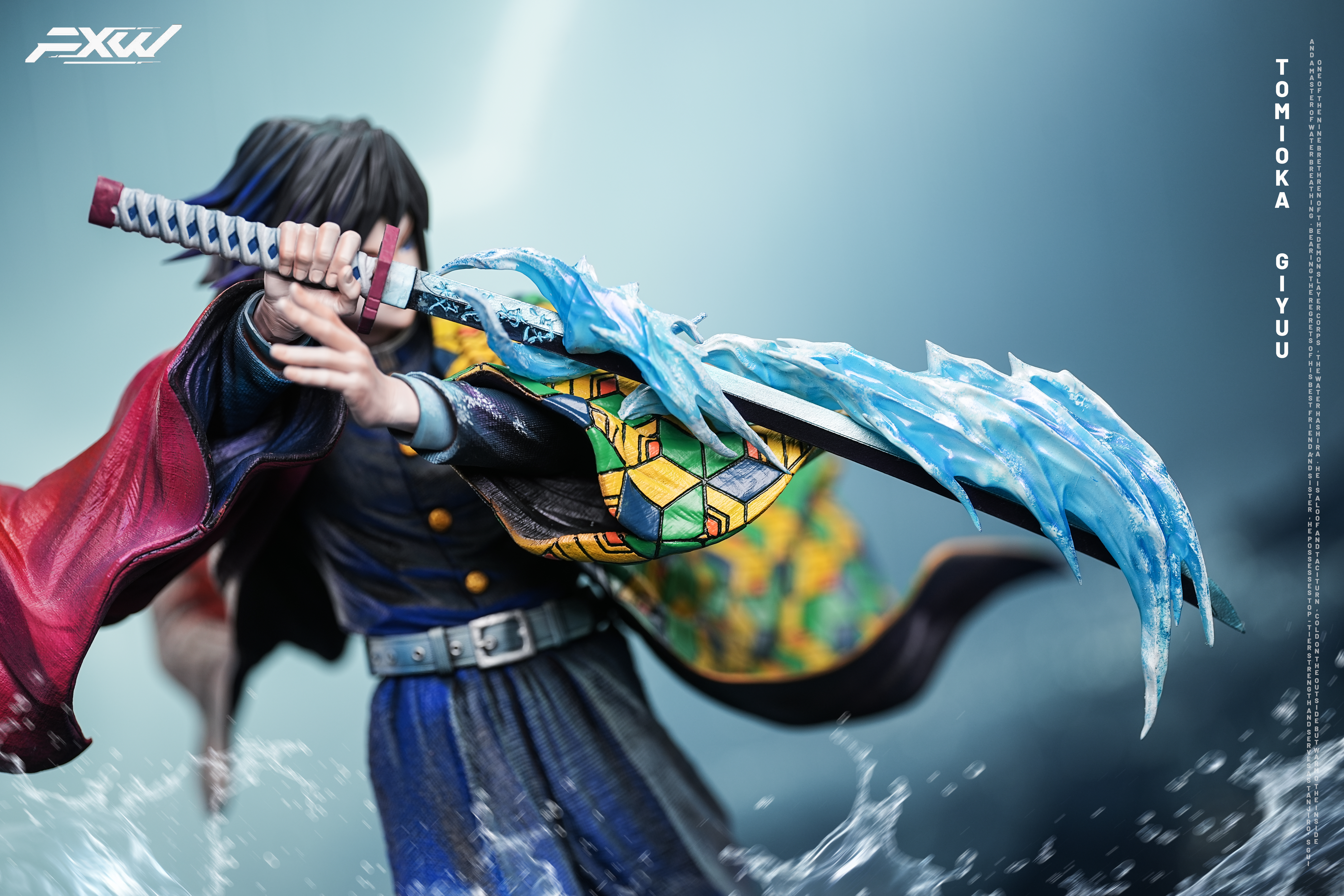 【Pre-sale】1/6 Scale Tomioka Giyuu with LED-FXW Studio