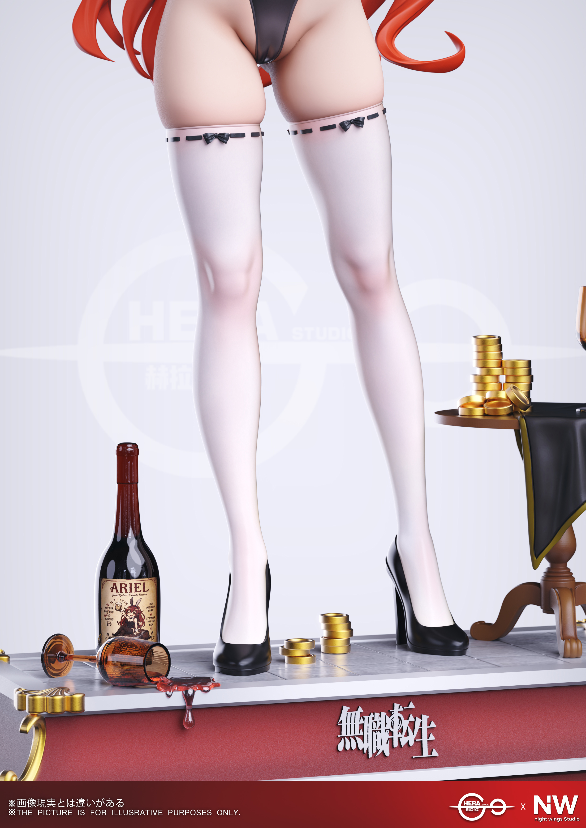 【Pre-sale】1/6 and 1/4 Scale Eris Boreas Greyrat-Mushoku Tensei: Jobless Reincarnation‌-Night Wing Studio × HERA Studio