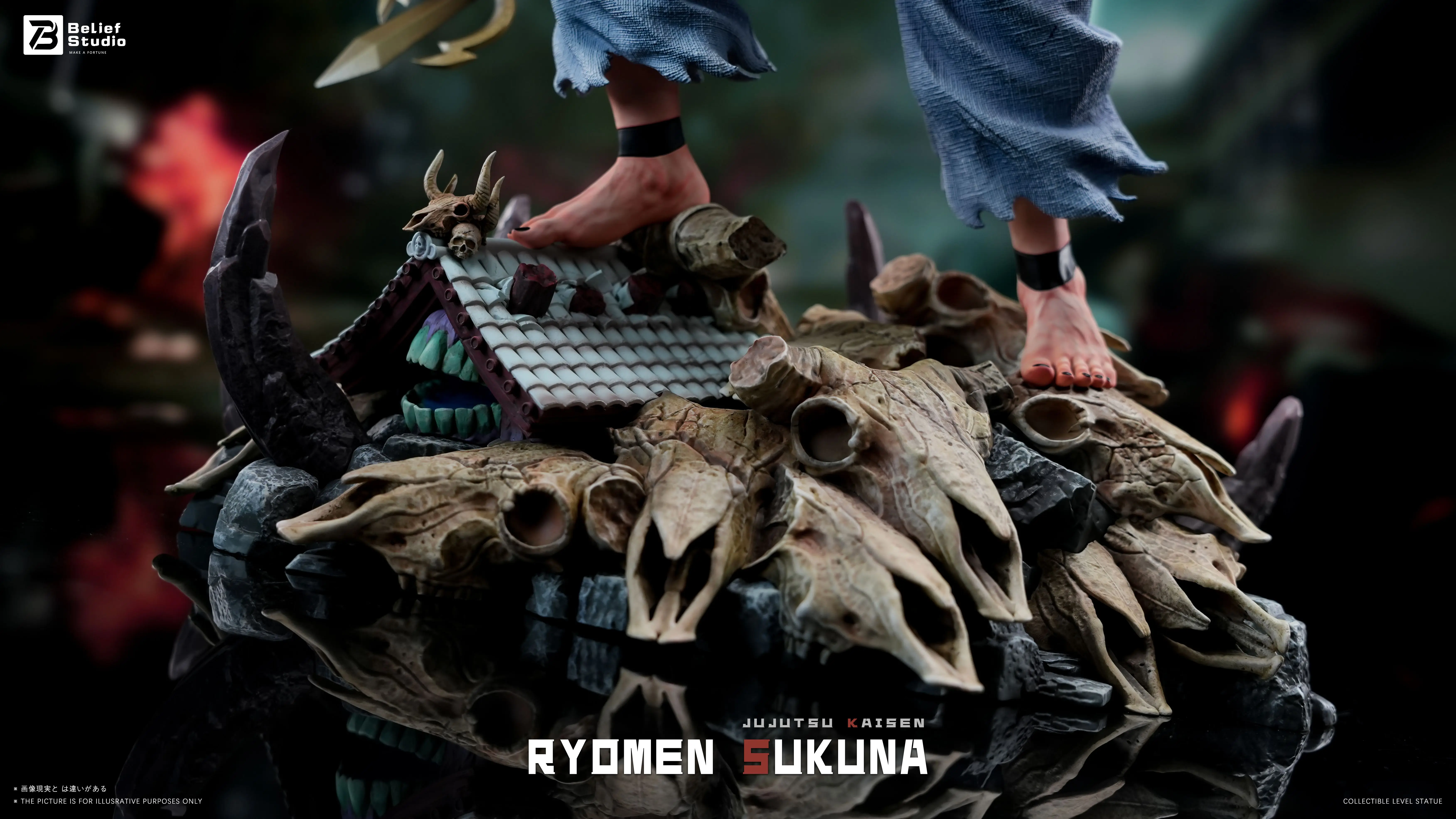 【Pre-sale】1/6 Scale 4 Hands Ryomen Sukuna-Jujutsu Kaisen-Belief Studio