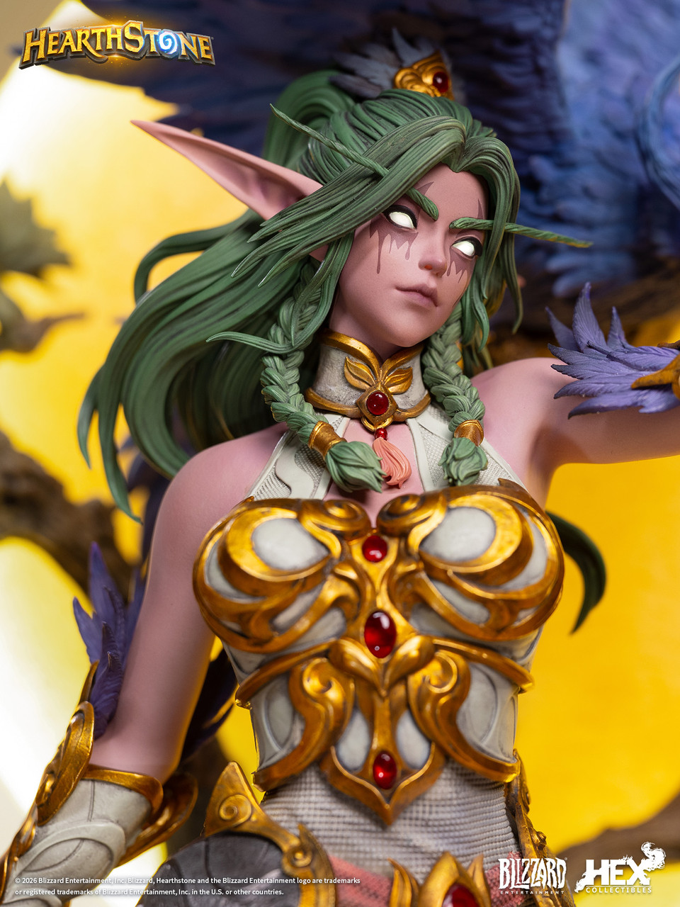 【Pre-sale】1/4 Scale Signature Tyrande Licensed-Hearthstone-HEX Collectibles and Blizzard Studio