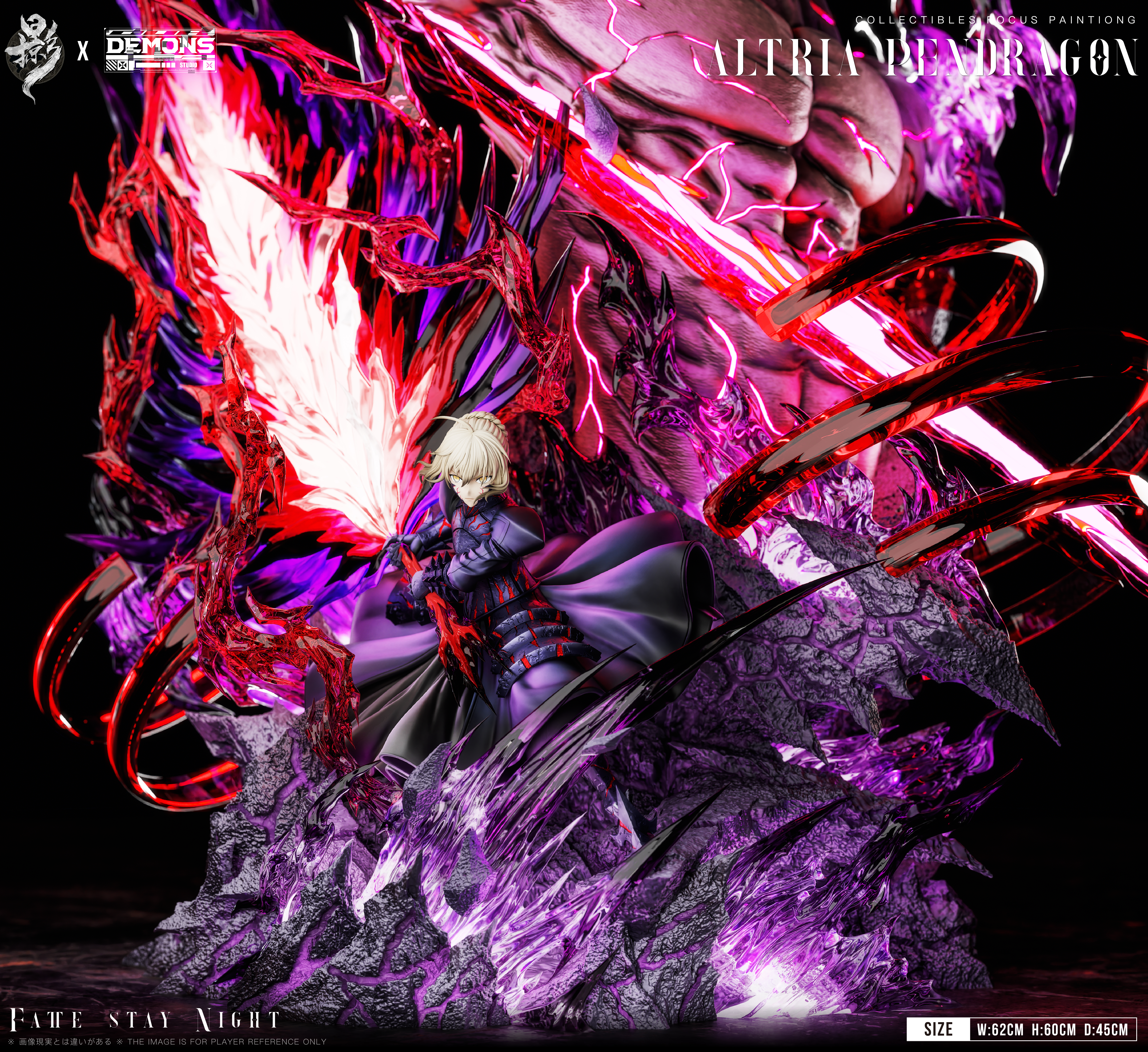 【Pre-sale】1/4 Scale 002 Black Saber-LueYing and DEMONS Studios