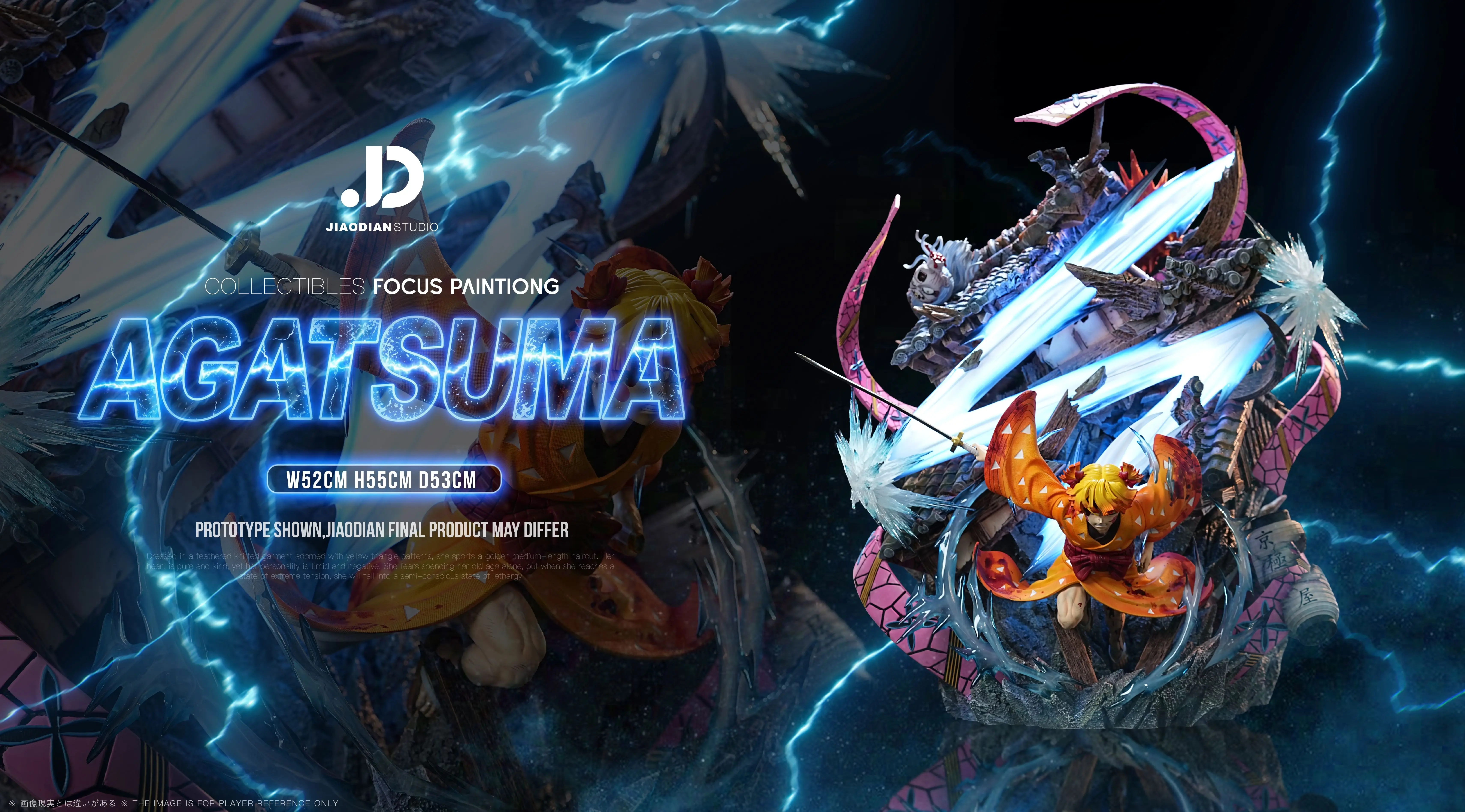 【Pre-sale】1/6 Scale Agatsuma Zenitsu-JiaoDian Studio