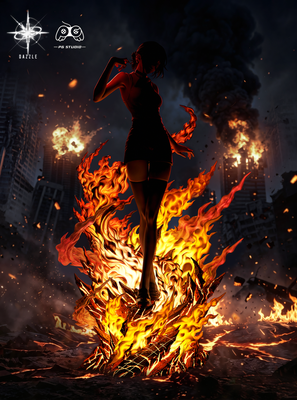【Pre-sale】1/6 Scale Reze-Chainsaw Man-Dazzle × PG Studio