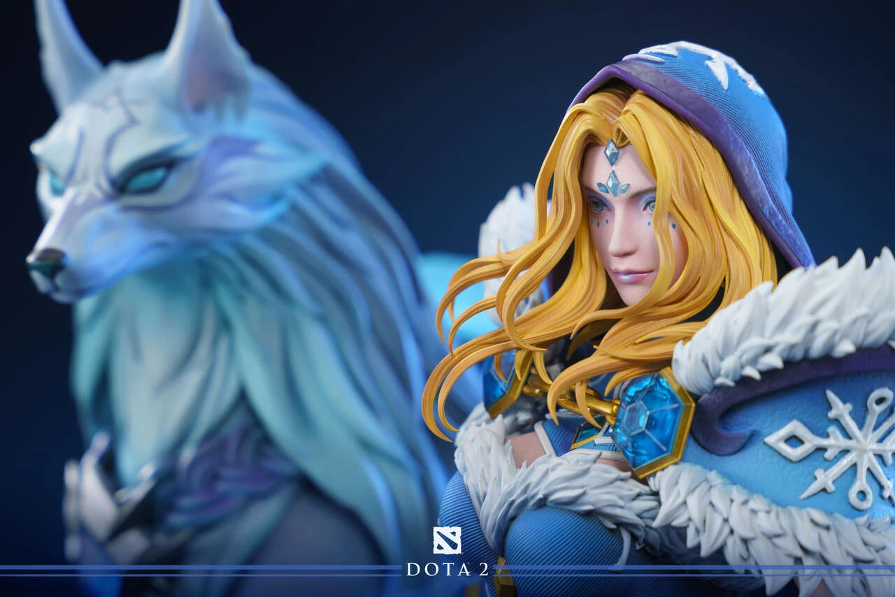 【Pre-sale】1/4 Scale Crystal Maiden with LED Licensed-Dota 2-Valve × Perfect World Studio