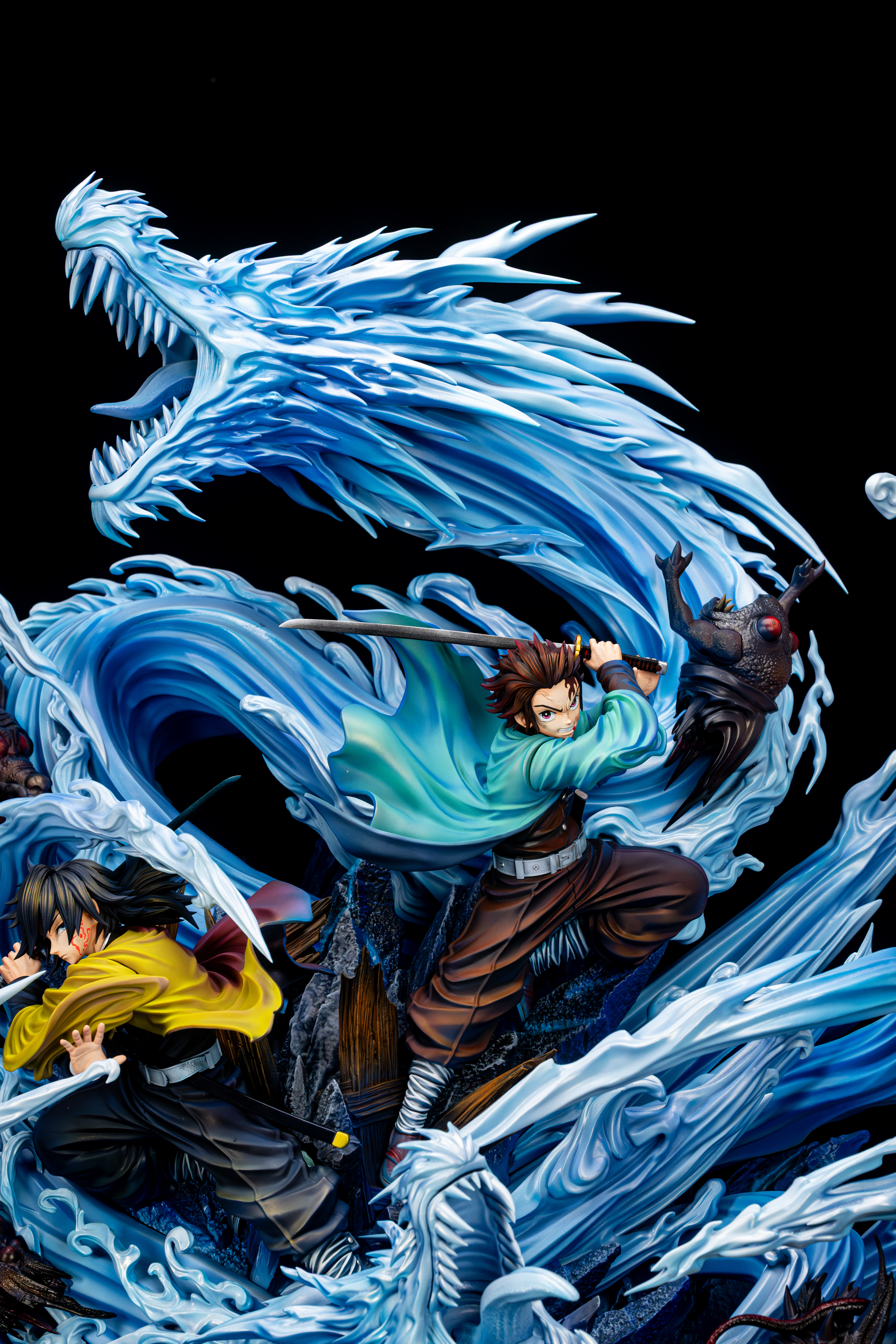 【Pre-sale】1/6 Scale Kamado Tnajiro and Tomioka Giyuu-Demon Slayer-LeiHaoKeYu Studio