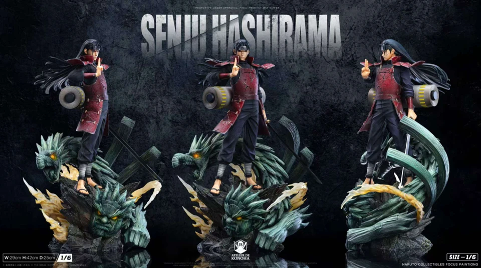 【Pre-sale】1/6 Scale Senju Hashirama and Uchiha Madara-ATELIER DE KONOHA Studio