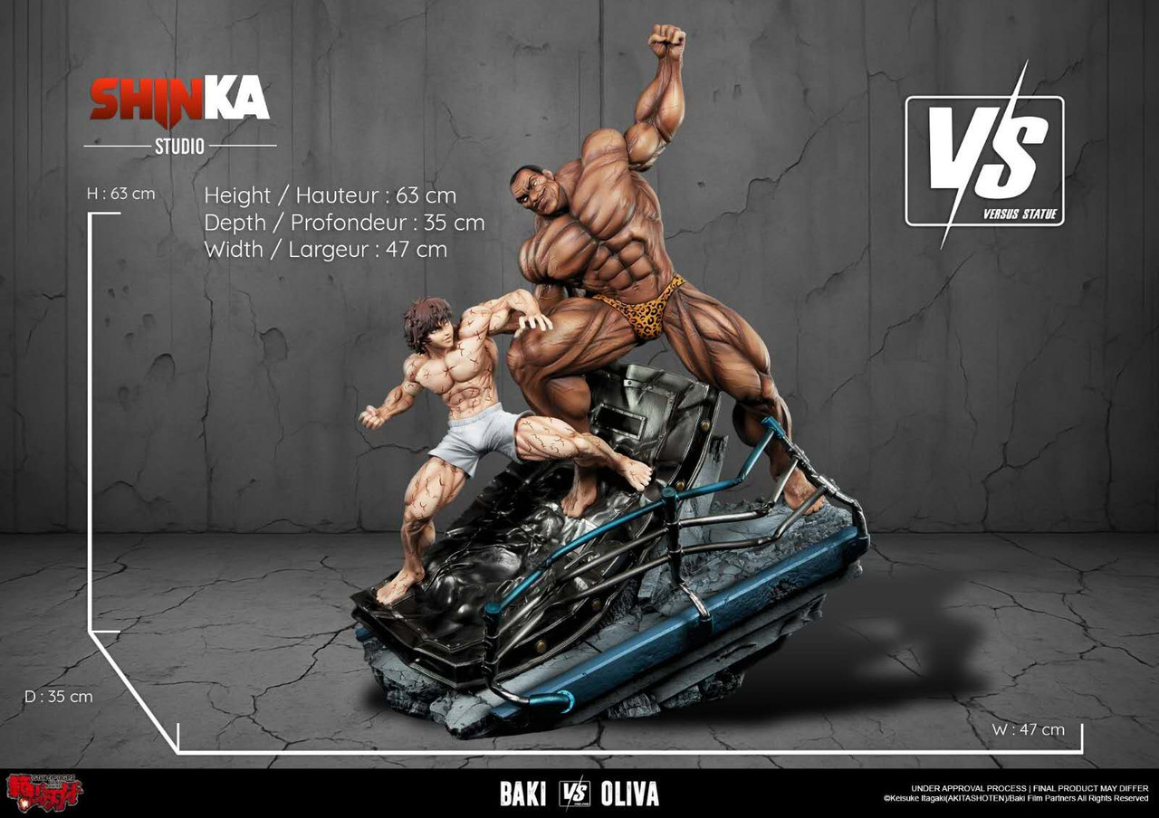 【Pre-sale】Baki vs Oliva Licensed-Shinka Studio