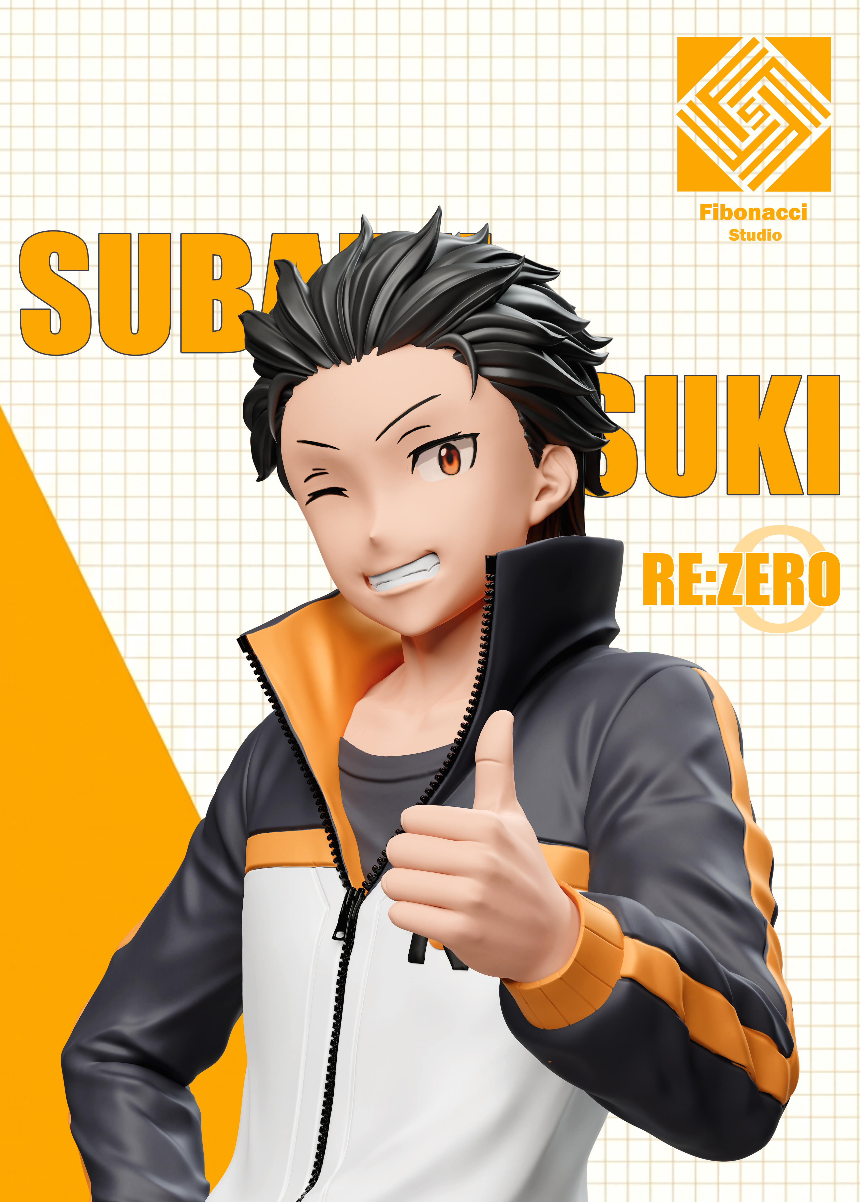【Pre-sale】1/6 Scale Natsuki Subaru-Re:Starting Life From Zero in a Different World-Fibonacci Studio