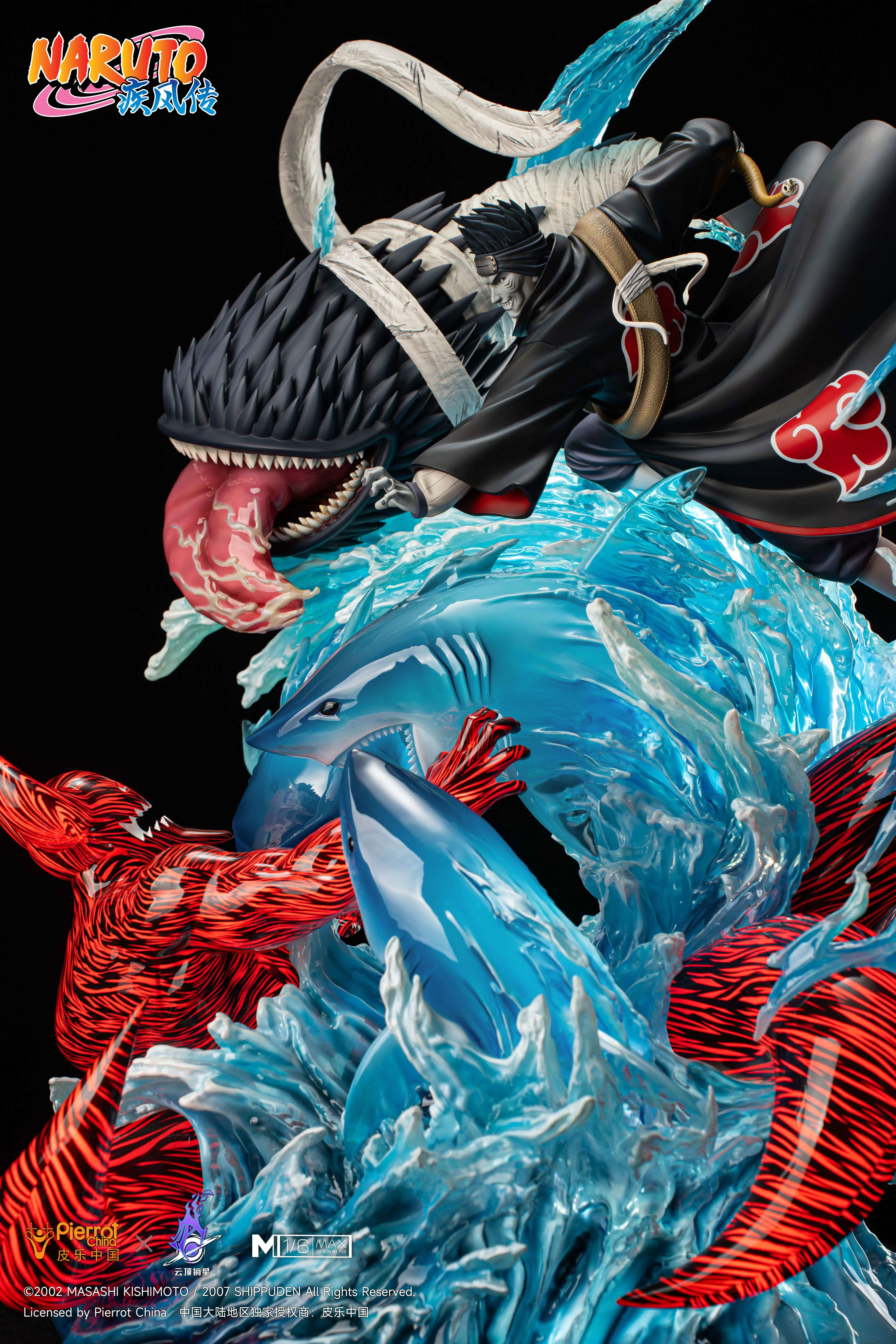 【Pre-sale】1/6 Scale Kisame Hoshigaki with LED Licensed-Naruto-Pickstar X YDZX Studio