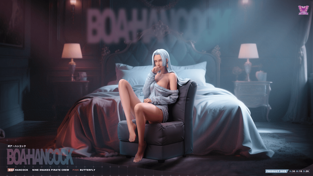 【Pre-sale】1/4 Scale Boa Hancock-Pink Butterfly Studio