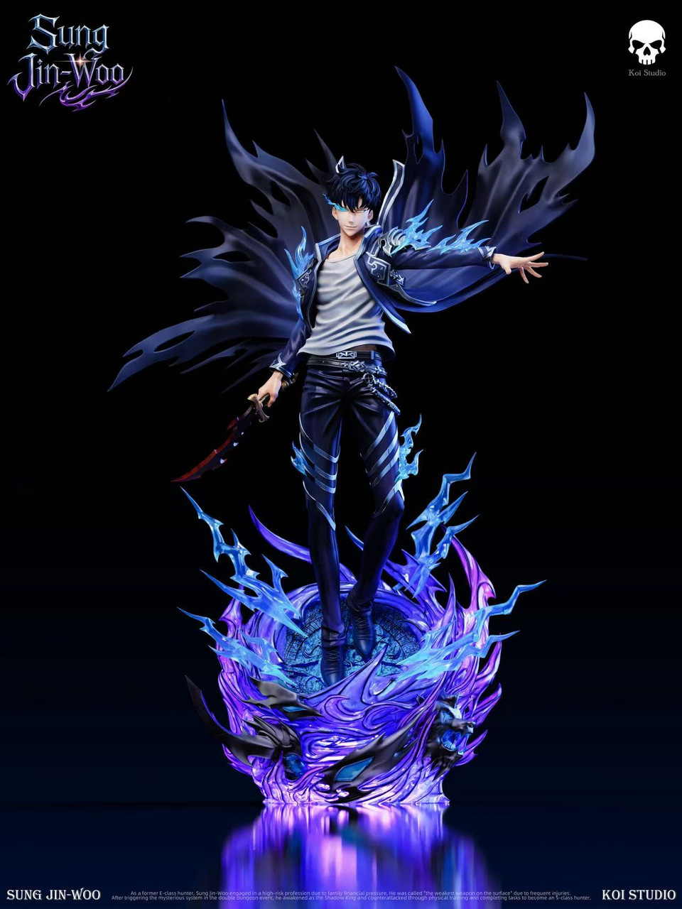 【Pre-sale】1/6 Scale Sung Jin Woo with LED-Koi Studio