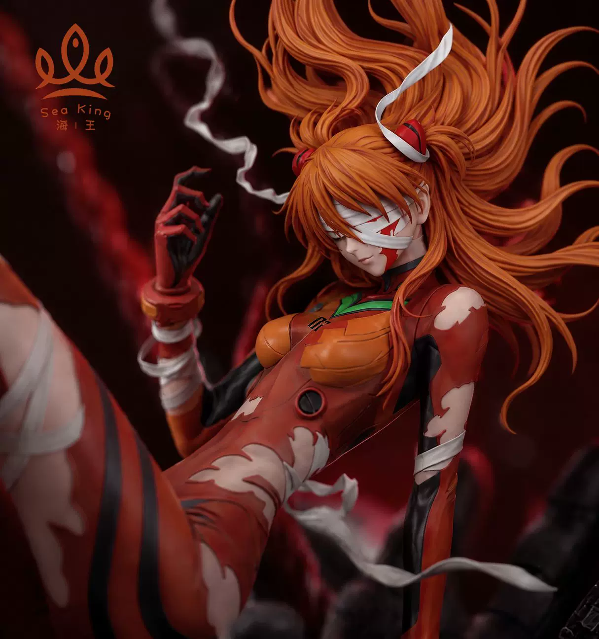 【Pre-sale】1/6 Scale Asuka After Battle-EVA-Sea King Studio
