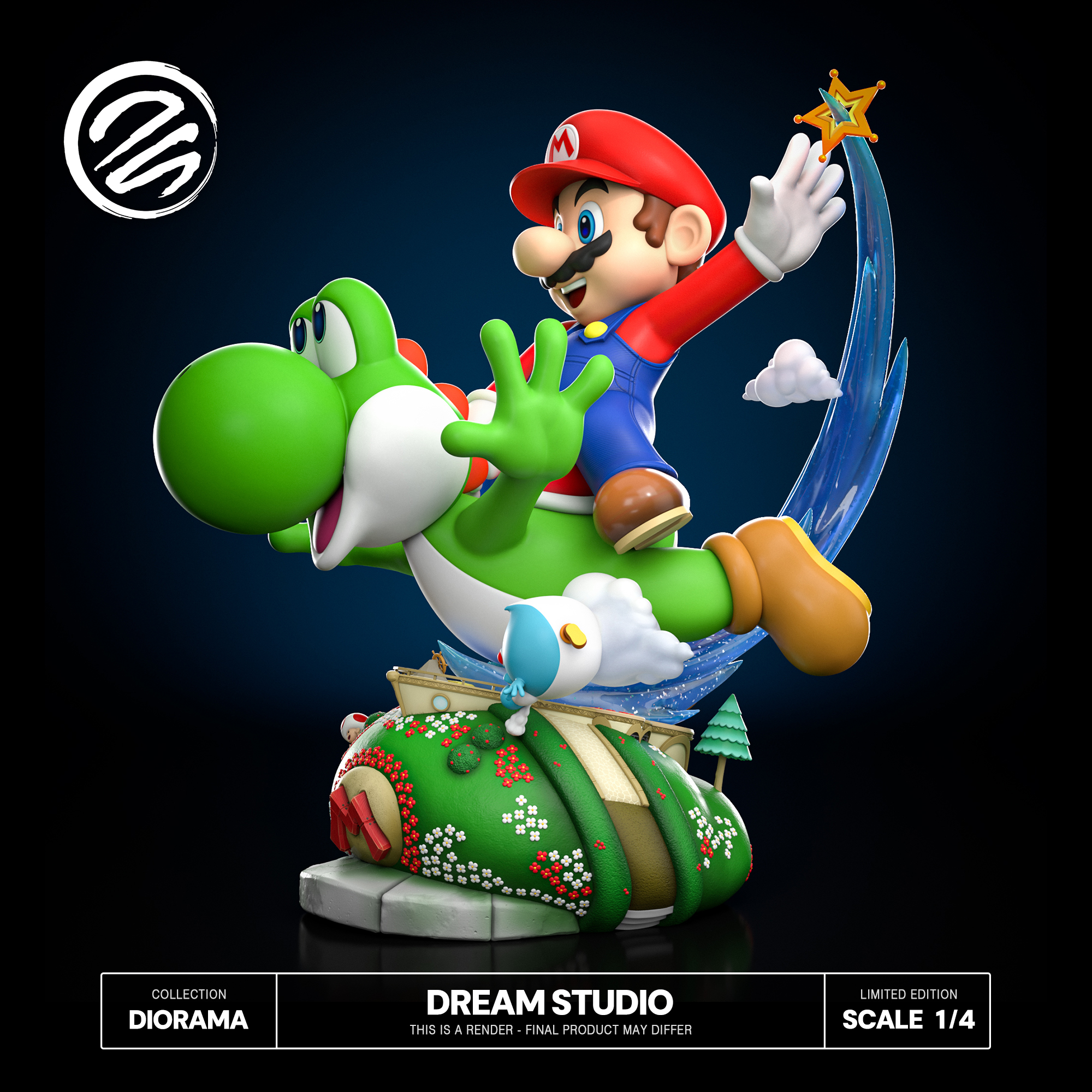 【Pre-sale】1/4 Scale Super Mario Galaxy 2-Dream Studio