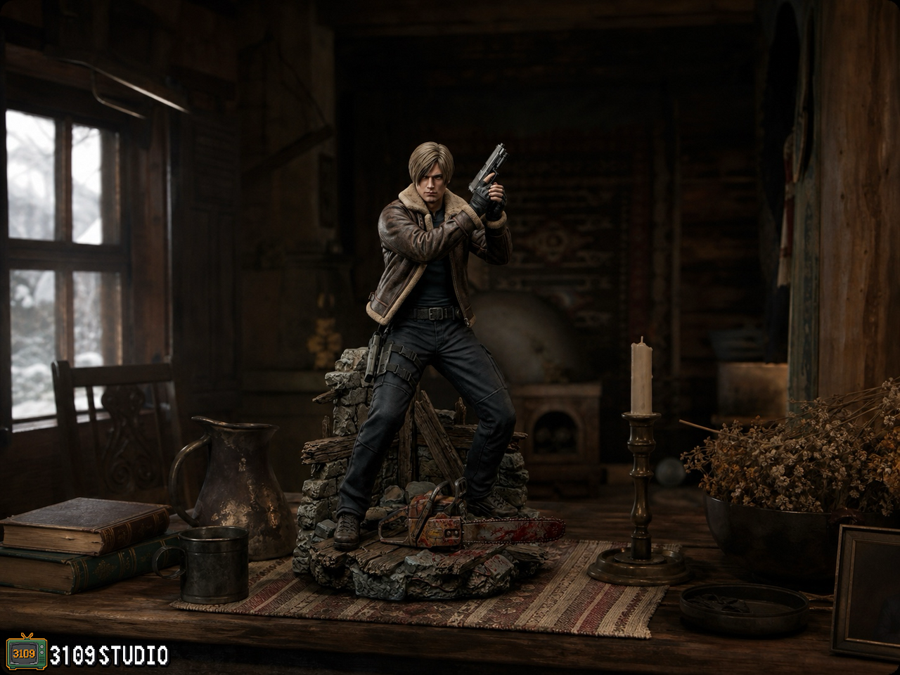 【Pre-sale】Remake Leon-Resident Evil-3109 Studio