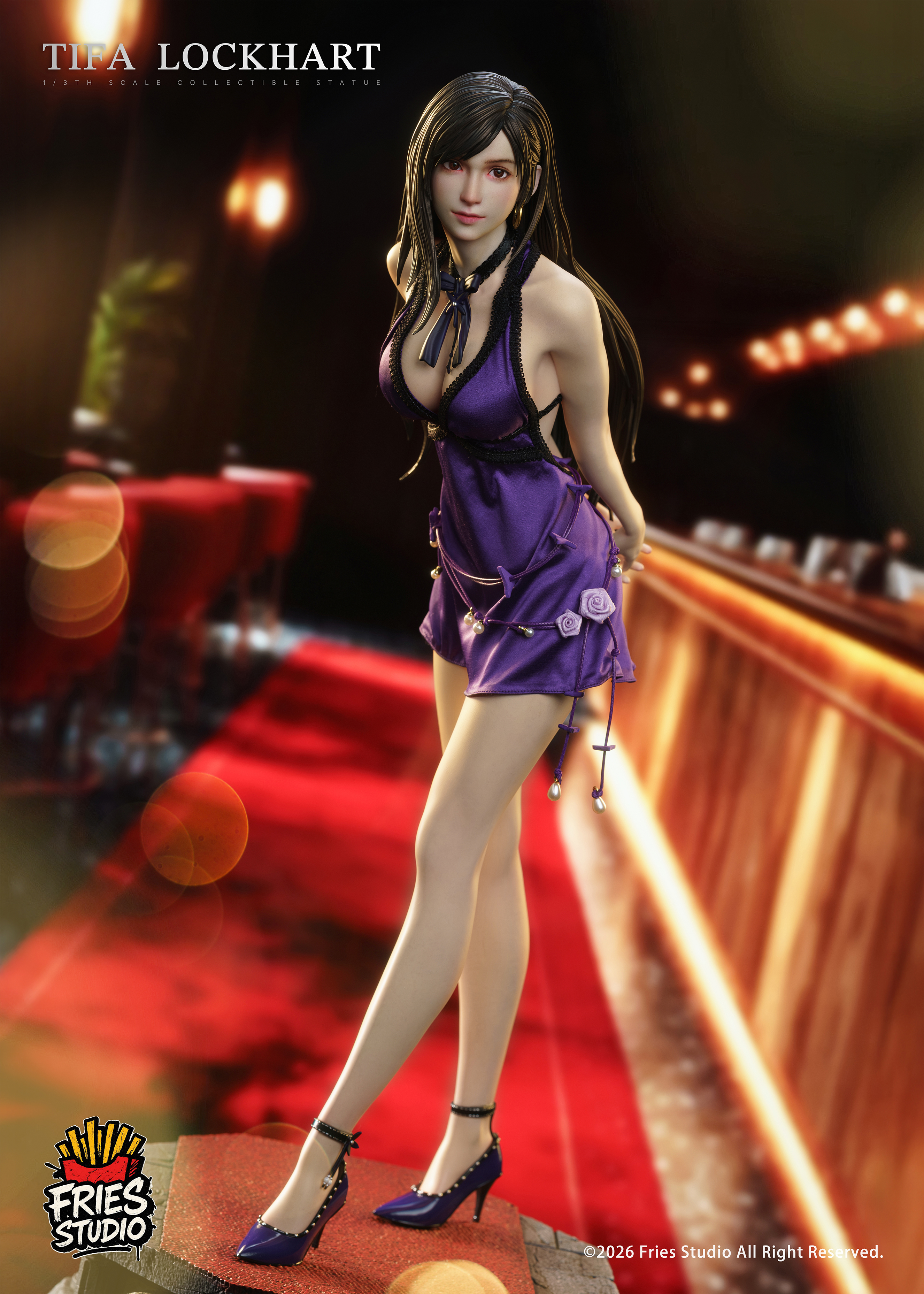 【Pre-sale】1/3 Scale Purple Dress Tifa-Fries Studio