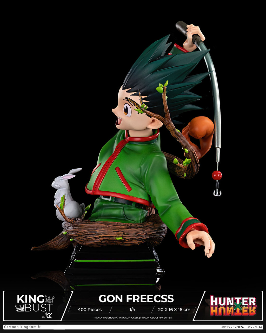 【Pre-sale】1/4 Scale Bust of Gon Freecss-Cartoon Kingdom Studio