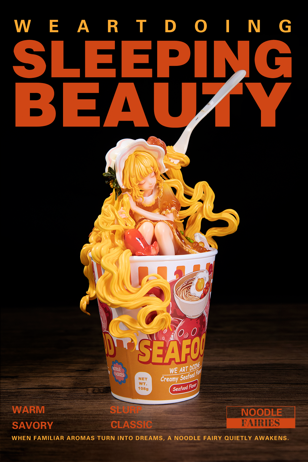 【Pre-sale】Noodle Fairies-Seafood Flavor and Original Sauce-WeArtDoing Studio
