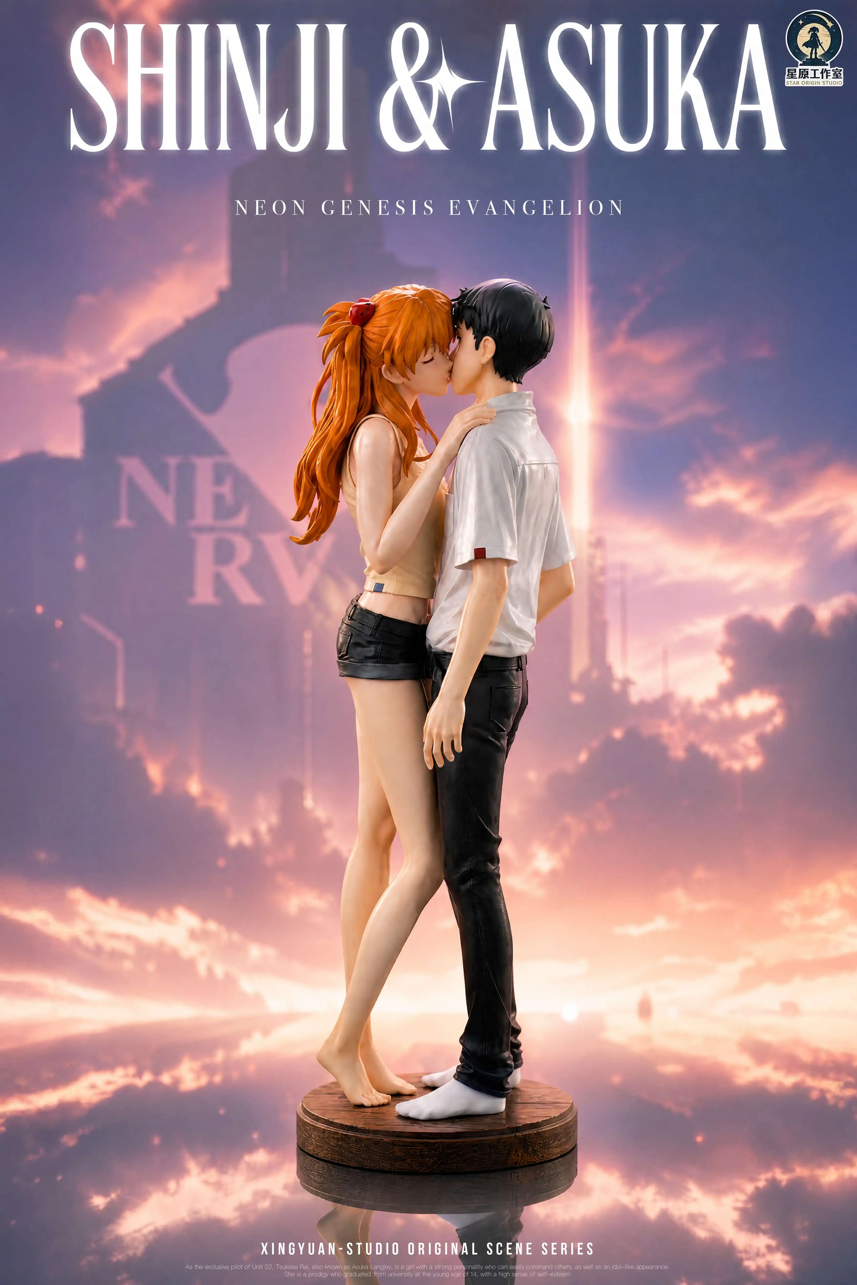 【Pre-sale】1/6 Scale Shinji and Asuka-EVA-Star Origin Studio