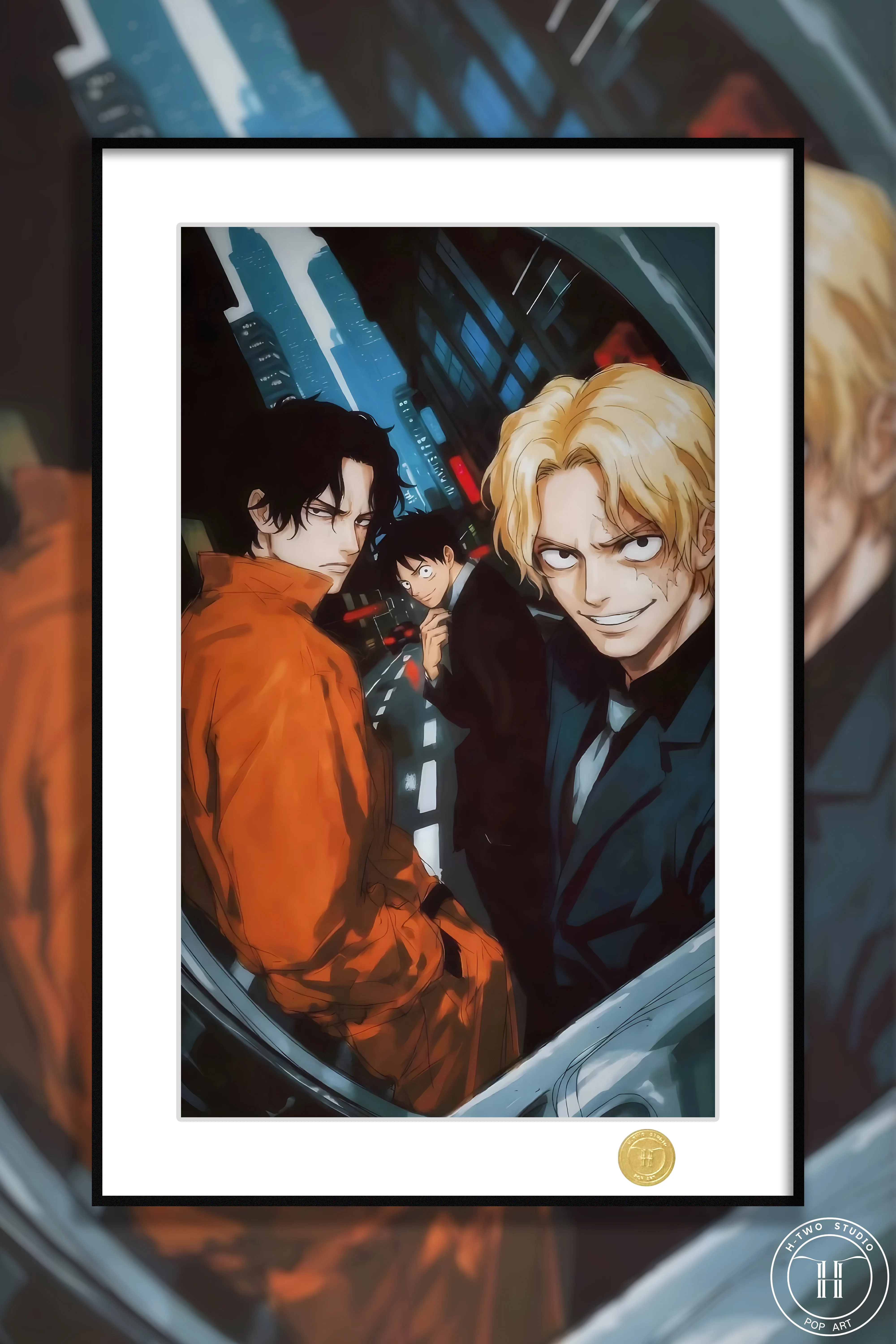 【Pre-sale】Decorative Painting of Three Brothers-One piece-H2 Studio