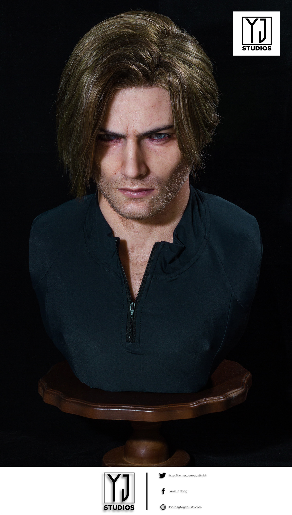 【Pre-sale】1/1 Scale Bust of Leon Scott Kennedy-YJ Studio