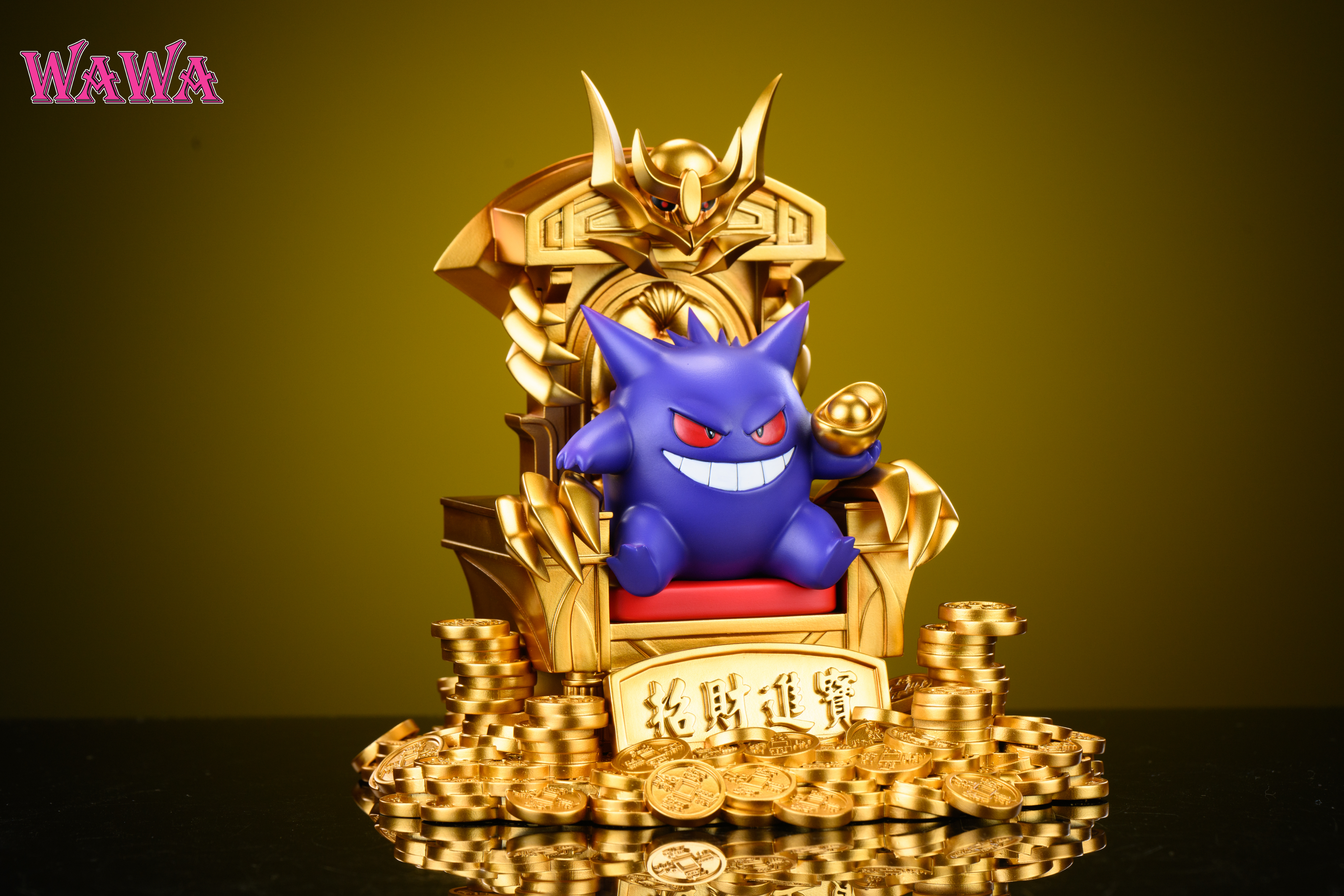 【Pre-sale】1/20 and Big Scale Wealth Attraction Throne Gengar-Pokemon-Wawa Studio
