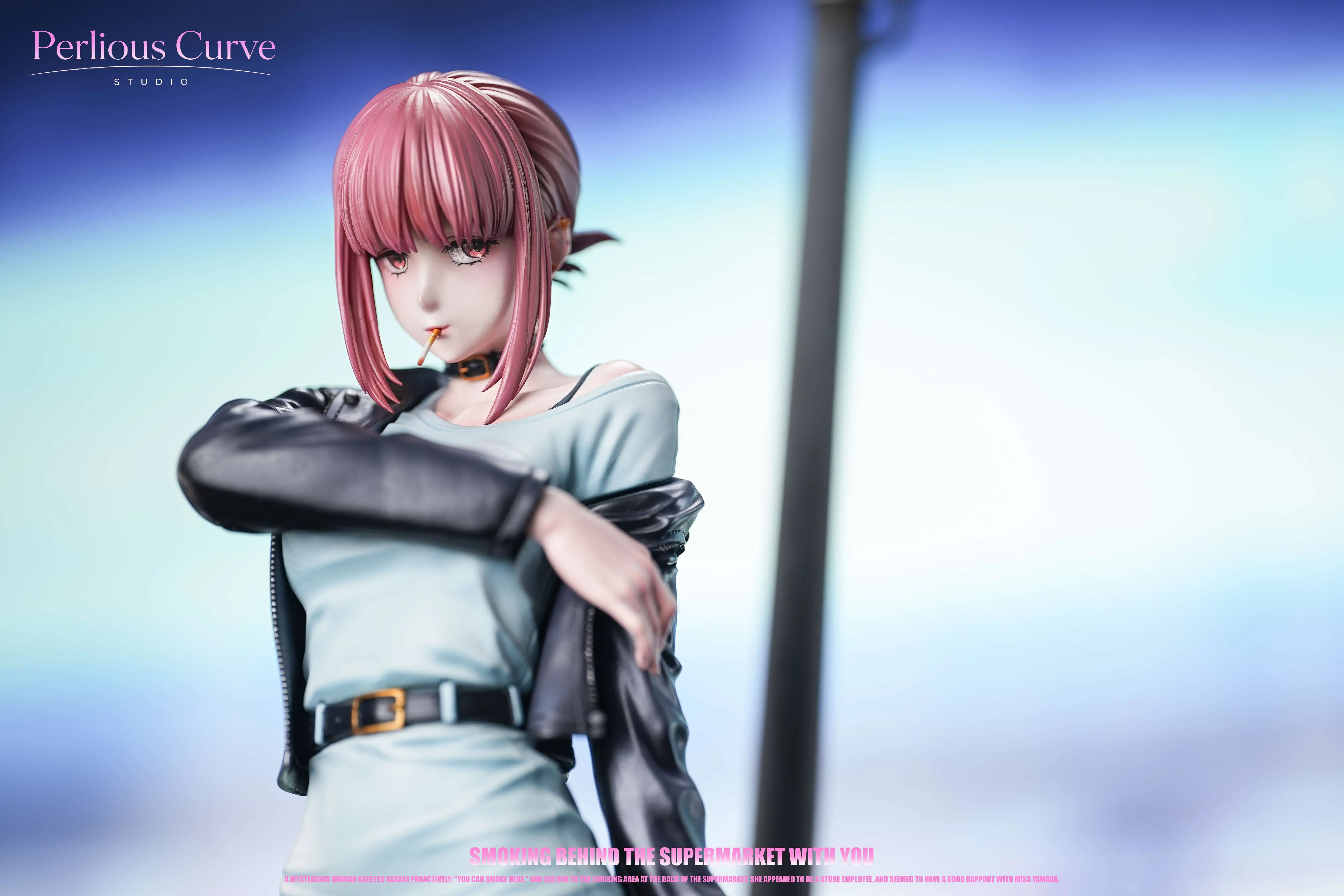 【Pre-sale】1/6 Scale Tayama-Smoking Behind the Supermarket-Perilous Curve Studio