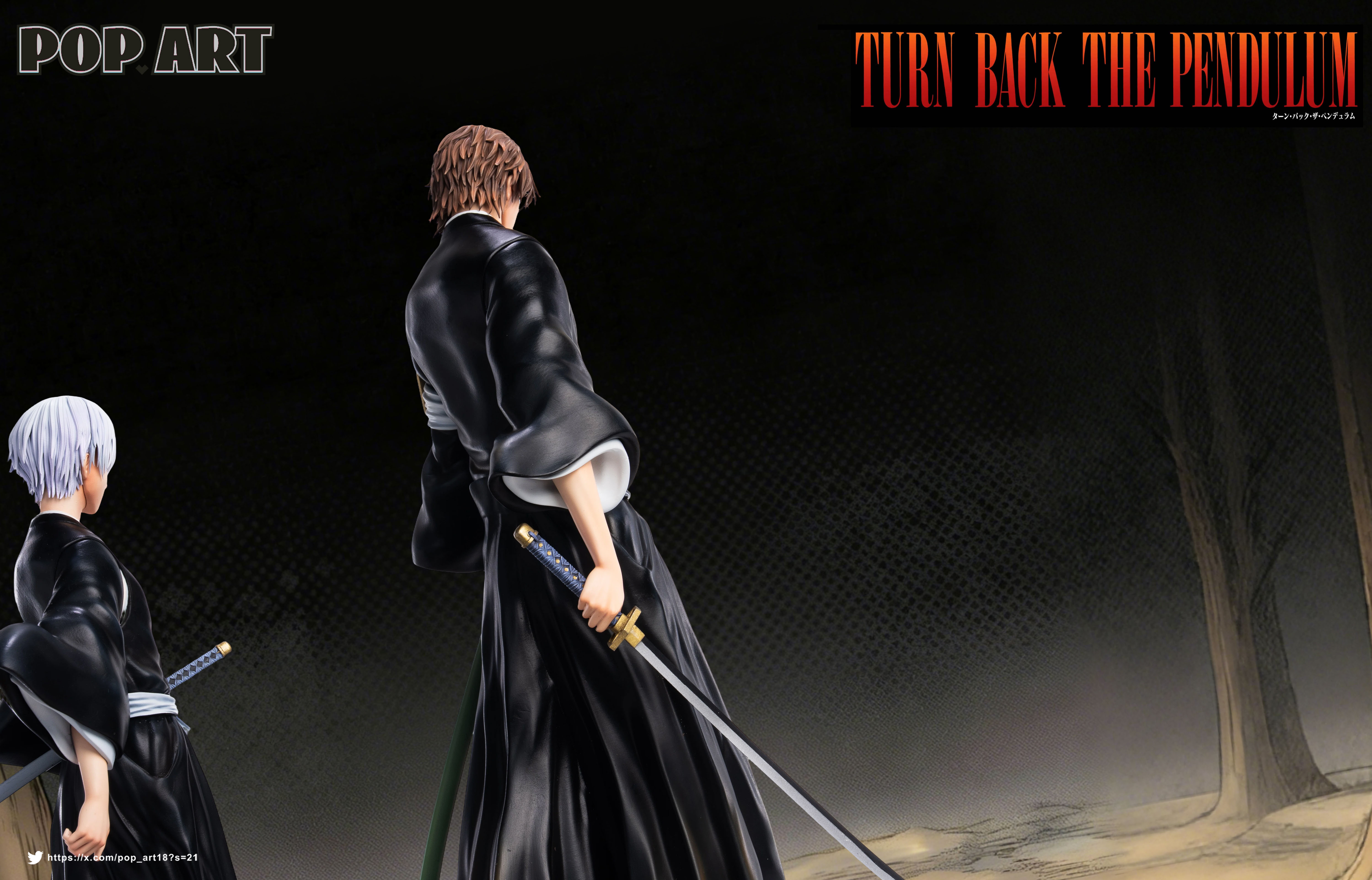 【Pre-sale】1/6 Scale Sosuke Aizen and Ichimaru Gin-POP.ART Studio