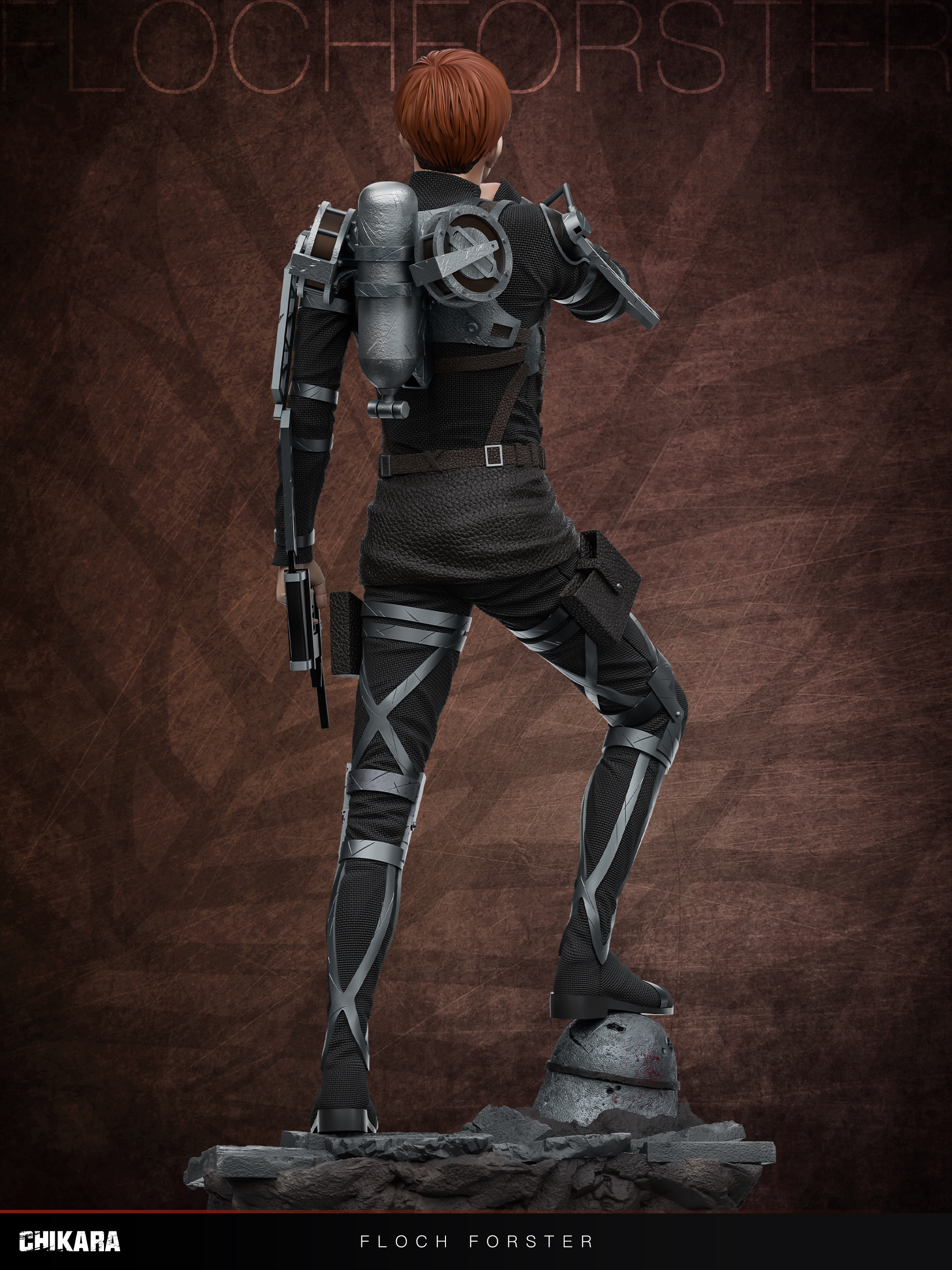【Pre-sale】1/6 Scale Floch Forster-Attack on Titan-CHIKARA Studio