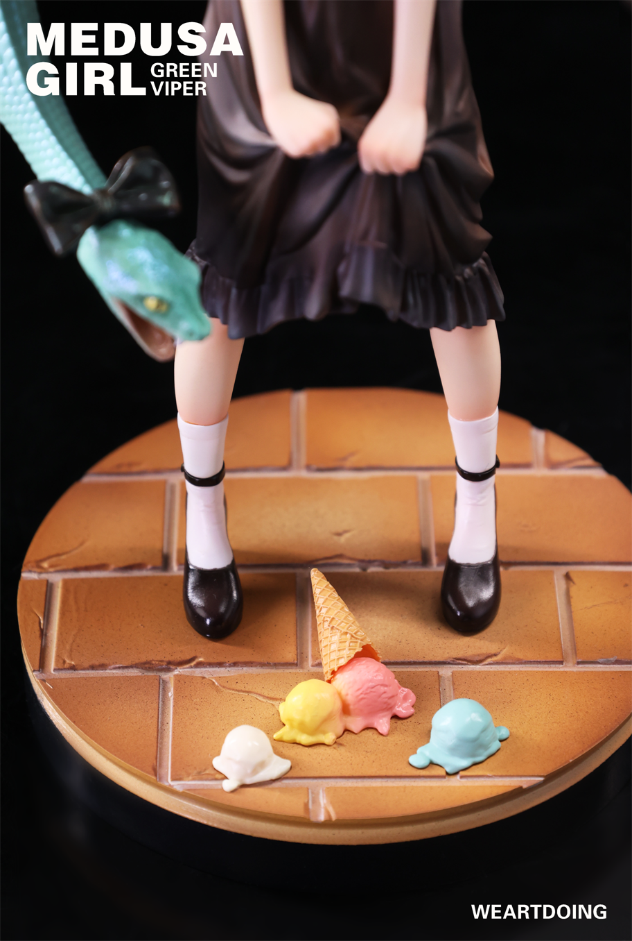 【Pre-sale】Medusa Girl-Green Viper and Crimson Viper-WeArtDoing Studio