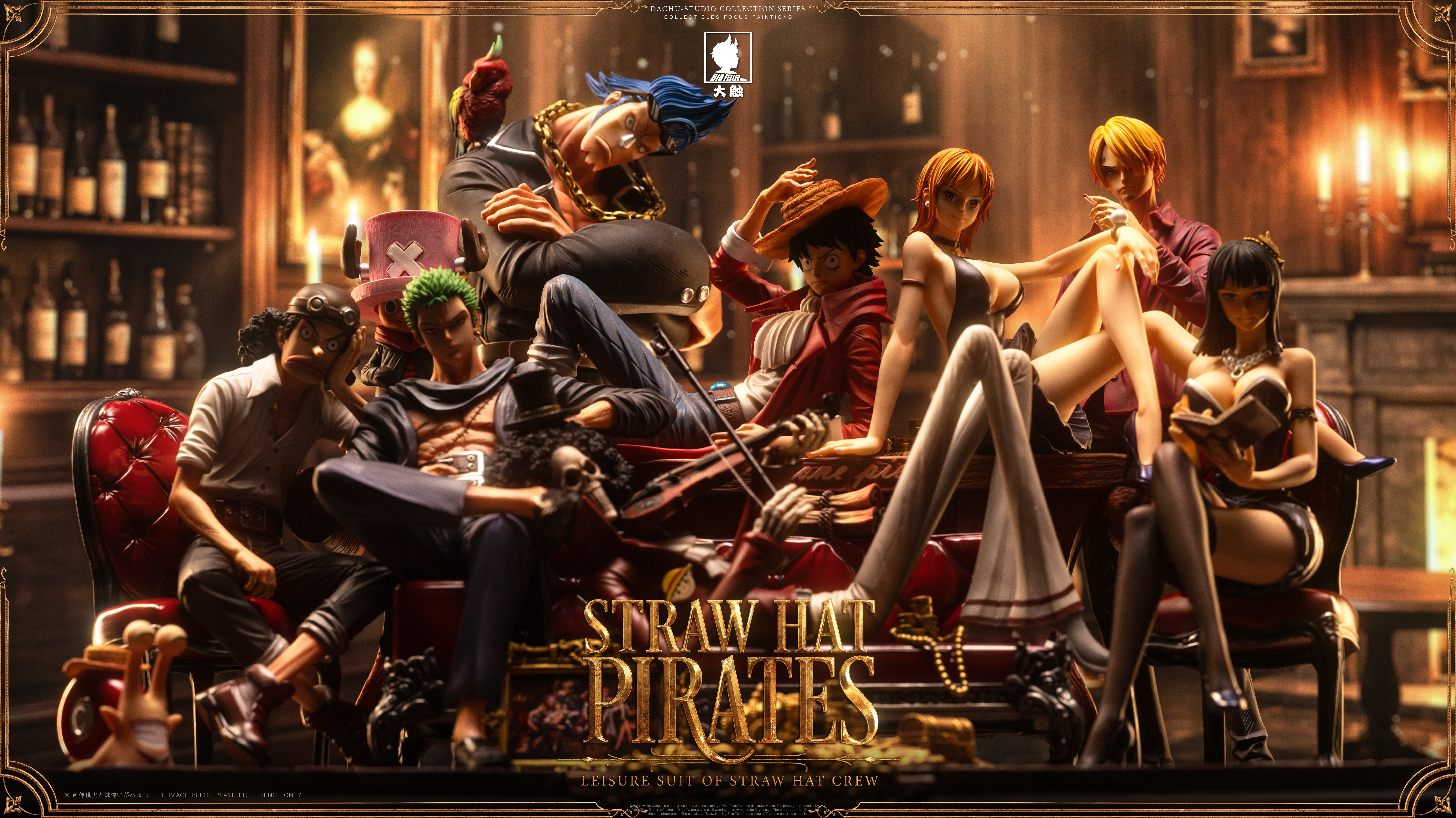 【Pre-sale】1/6 Scale Straw Hat Pirates-One Piece-Big Feeler Studio