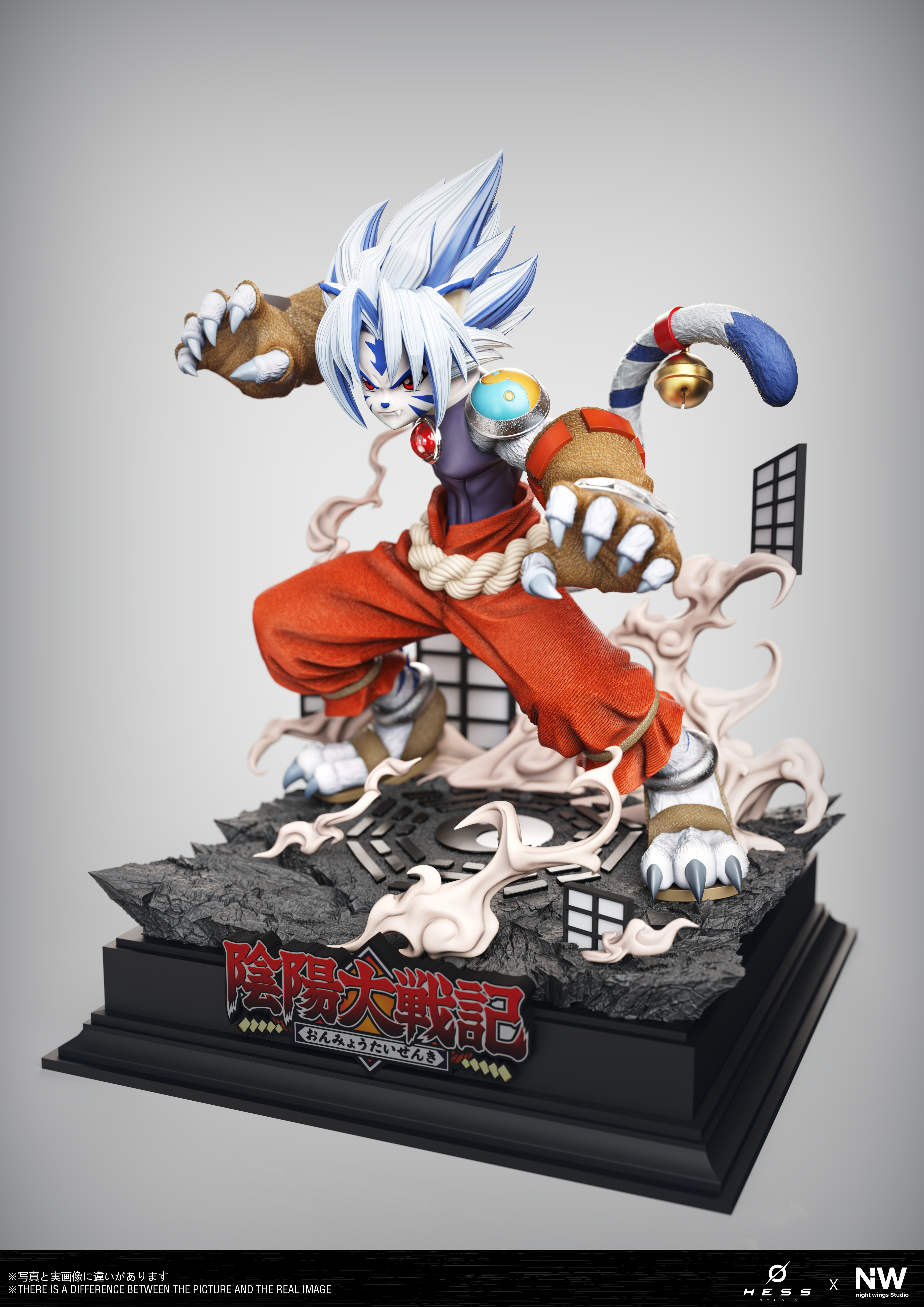 【Pre-sale】1/6 and 1/4 Scale 白虎のコゲンタ-Onmyo Taisenki-Night Wing  Studio × Hess Studio