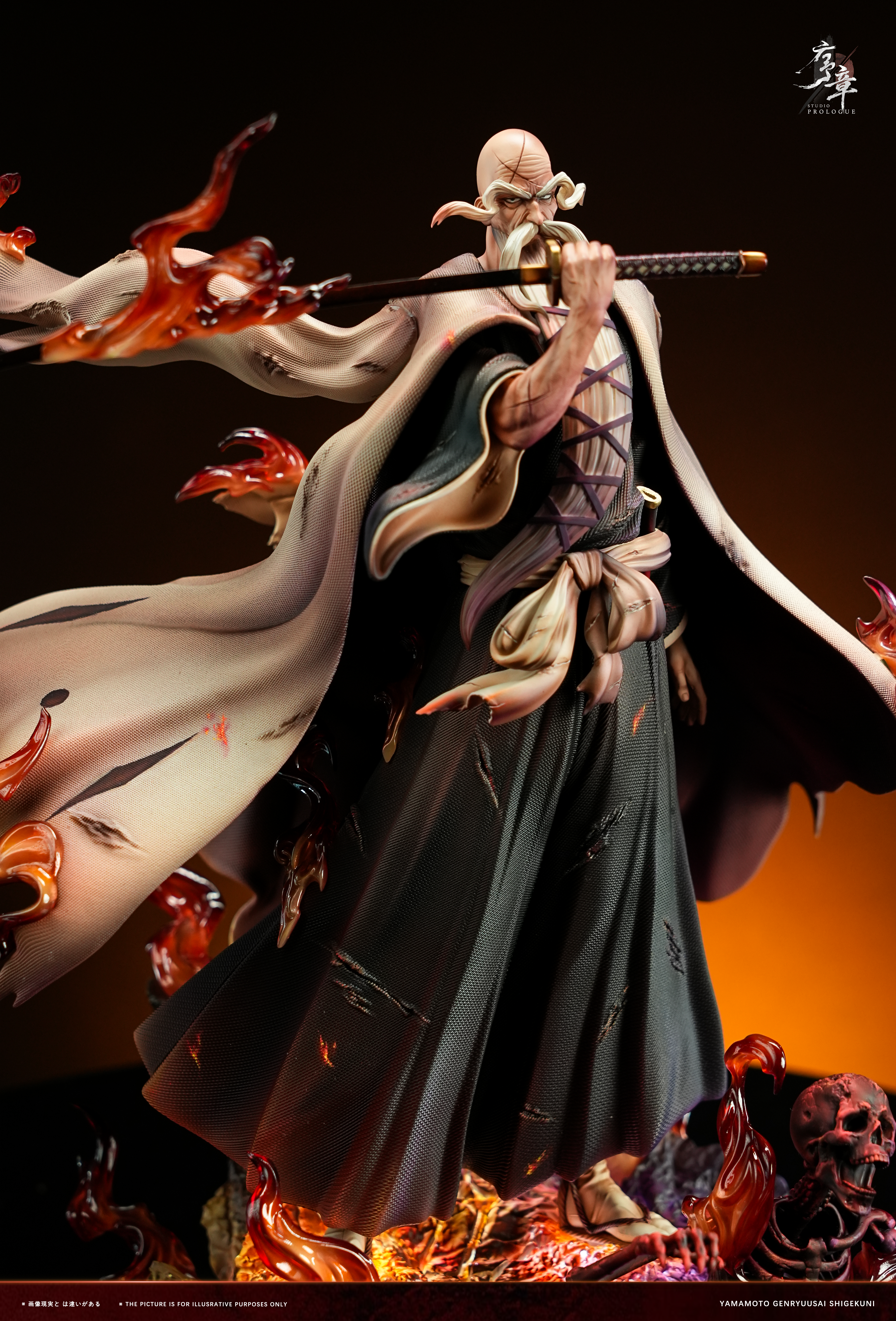 【Pre-sale】1/6 Scale Yamamoto Genryusai Shigekuni-Bleach-Prologue Studio