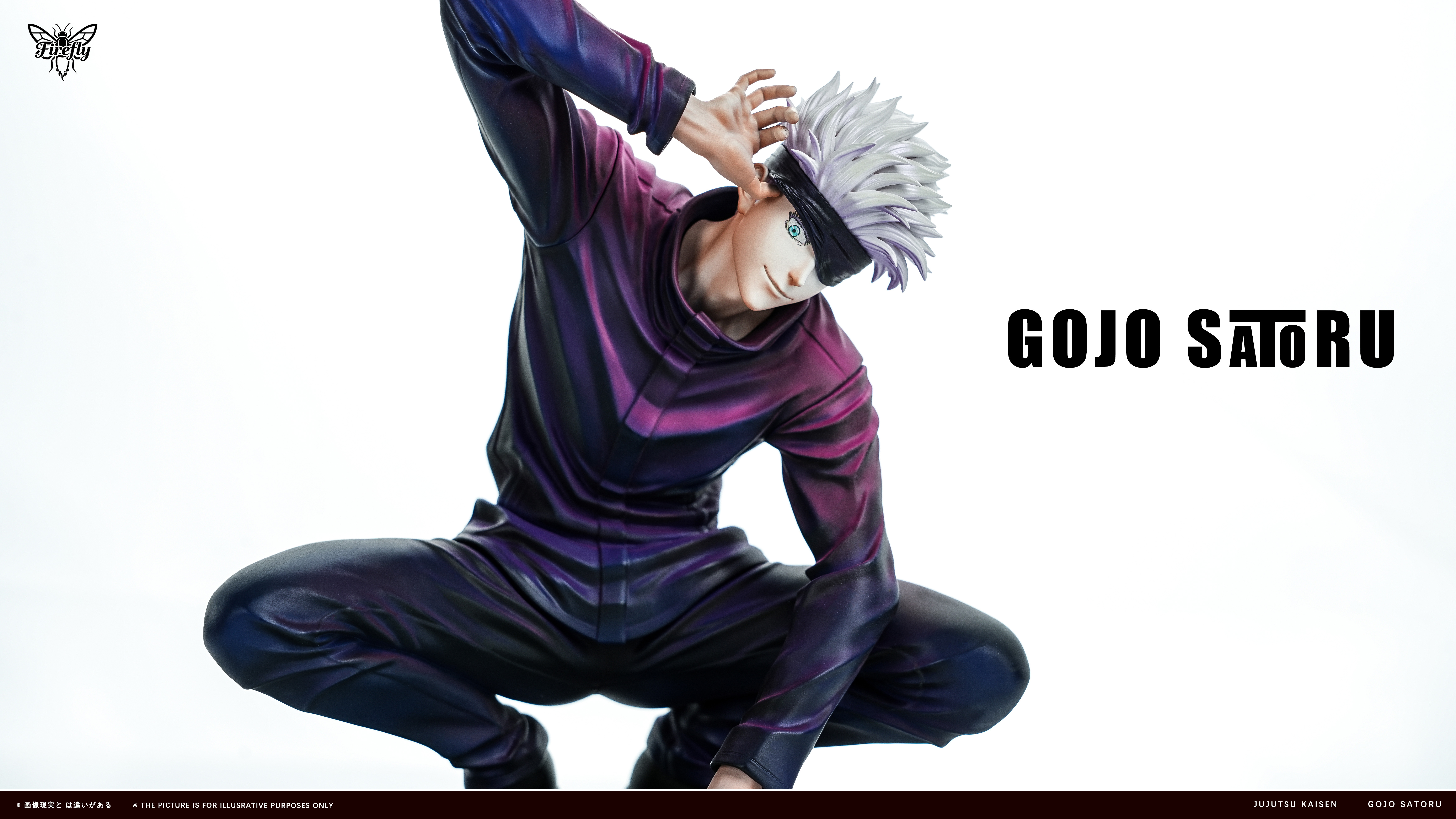 【Pre-sale】1/6 and 1/4 Scale Squatting Gojo Satoru-Jujutsu Kaisen-Firefly Studio