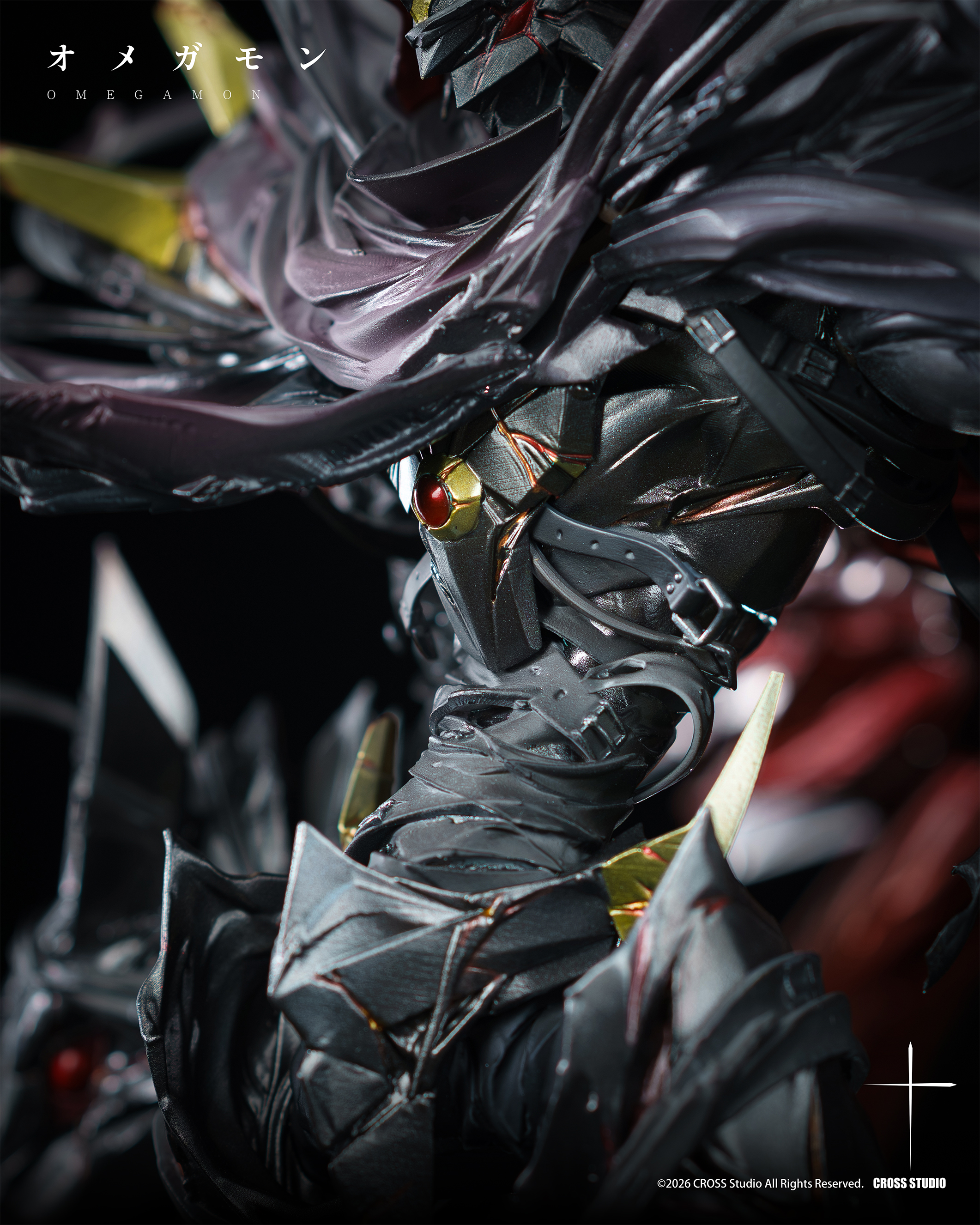 【Pre-sale】Omegamon Zwart-Digimon Adventure-Cross Studio