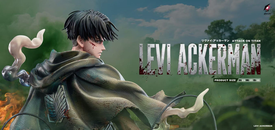 【Pre-sale】1/6 Scale Levi Ackerman-Attack on Titan-Scarlet Studio