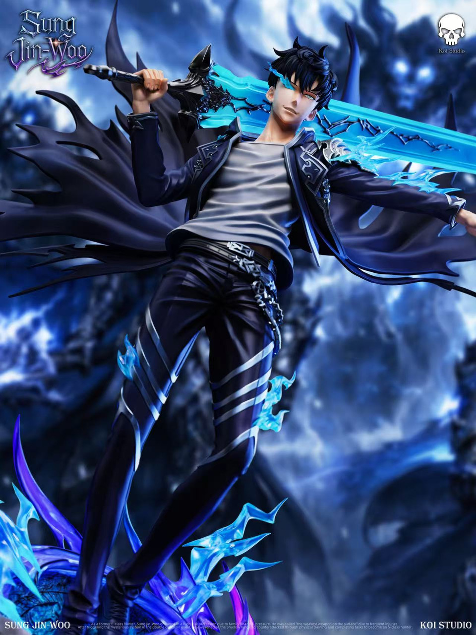 【Pre-sale】1/6 Scale Sung Jin Woo with LED-Koi Studio