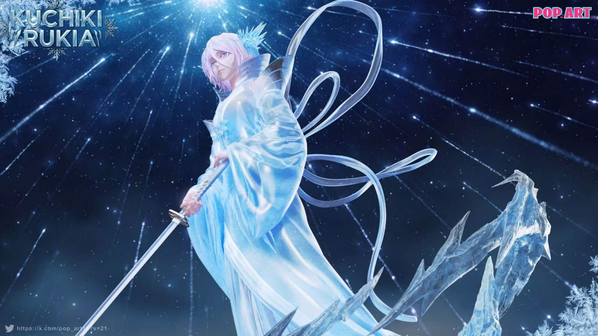 【Pre-sale】1/6 Scale Kuchiki Rukia-POP.ART Studio
