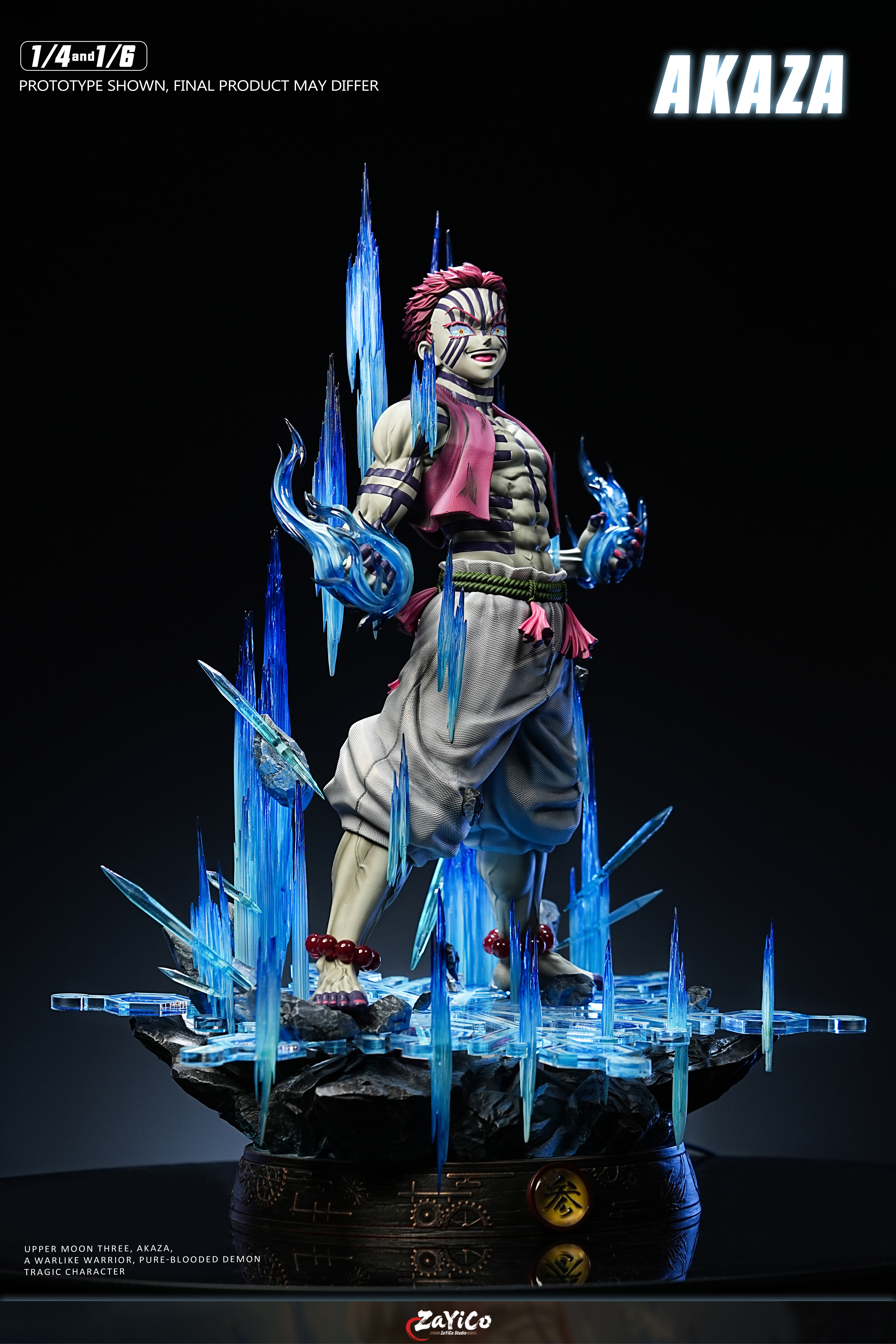 【Pre-sale】1/6 and 1/4 Scale Standing Akaza with LED-Zayico Studio