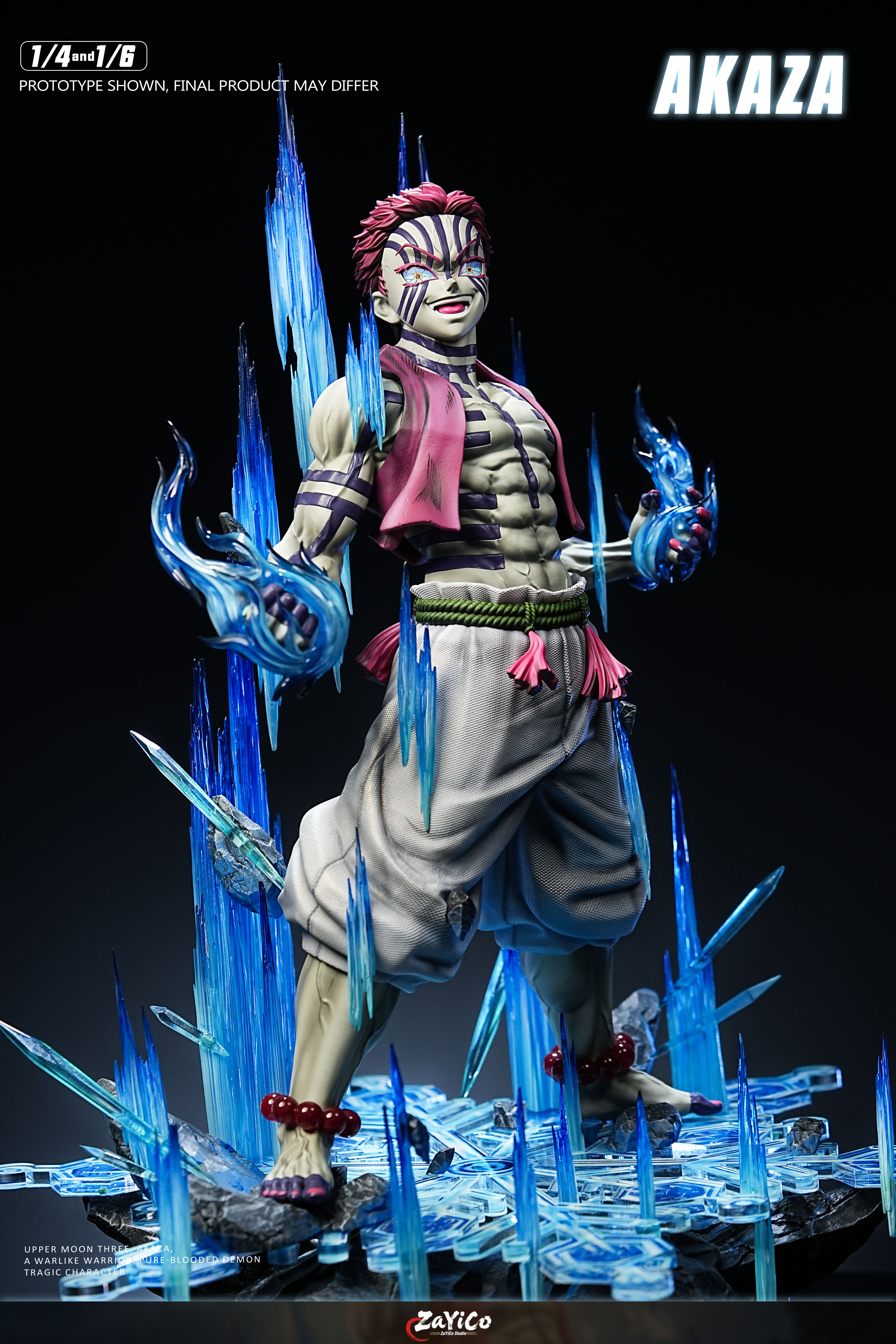 【Pre-sale】1/6 and 1/4 Scale Standing Akaza with LED-Zayico Studio