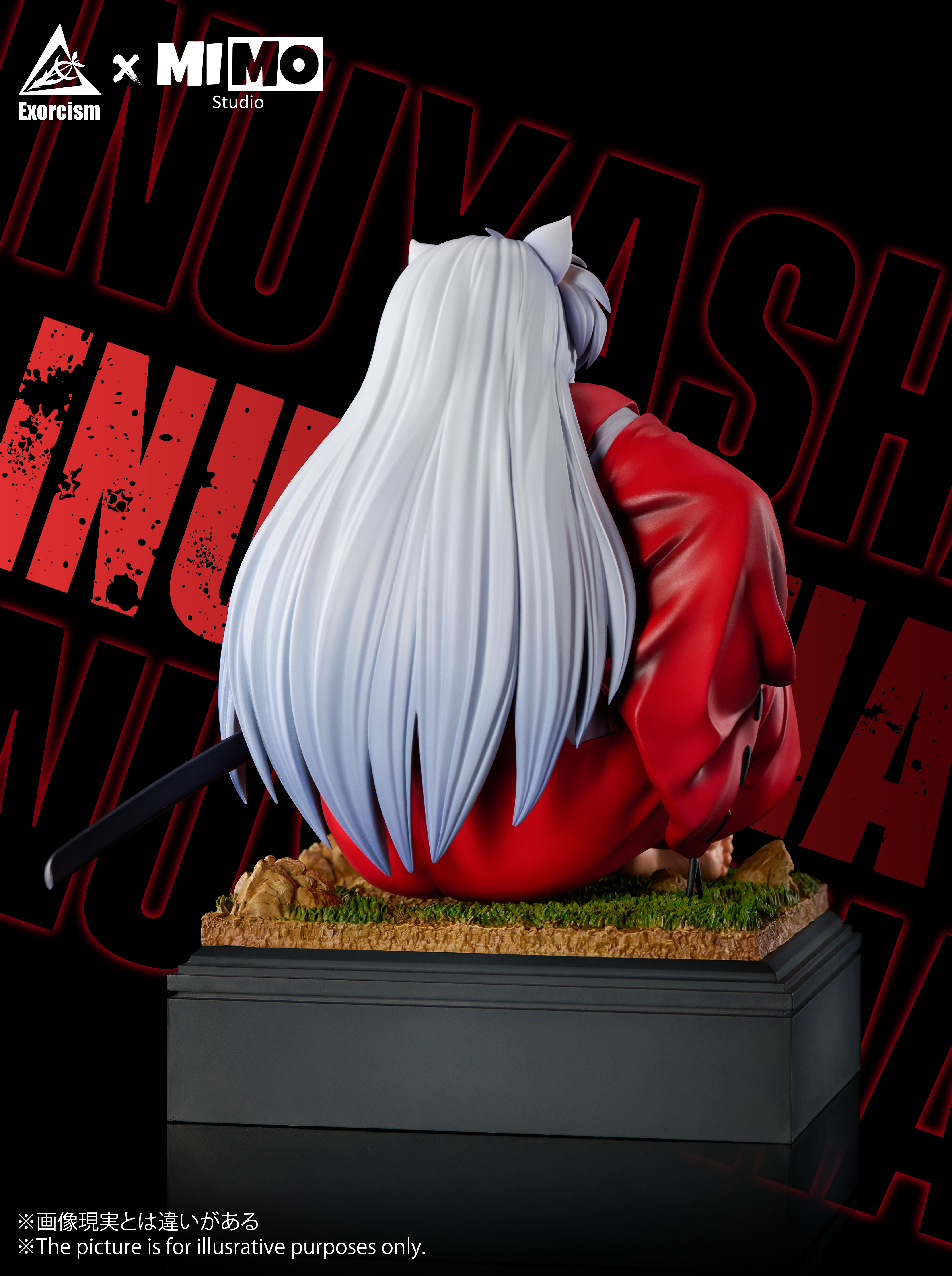 【Pre-sale】1/6 Scale Sitting Inuyasha-Exorcism Studio and MIMO Studio