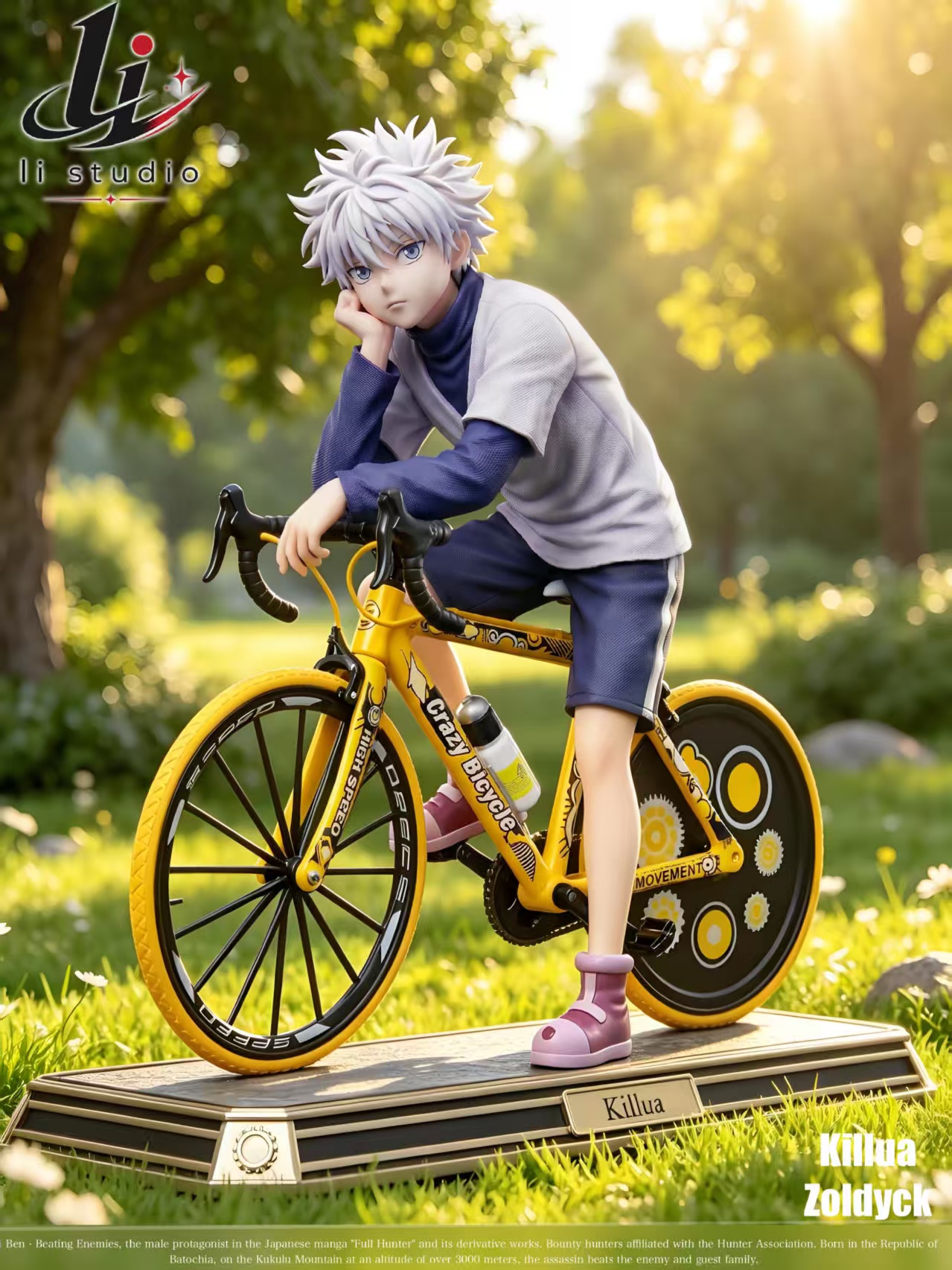 【Pre-sale】1/6 Scale Bicycle Killua Zoldyck-Li Studio