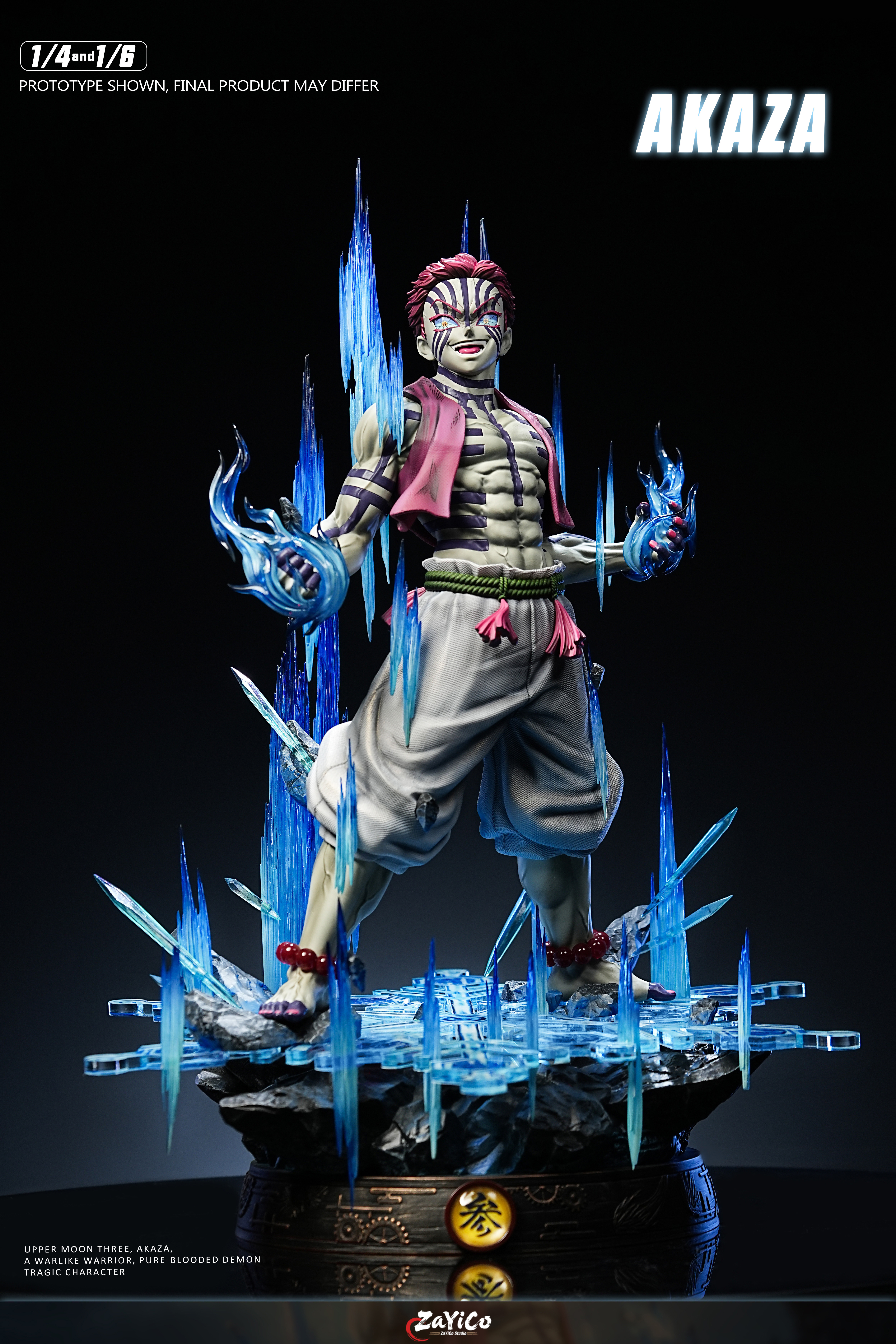 【Pre-sale】1/6 and 1/4 Scale Standing Akaza with LED-Zayico Studio