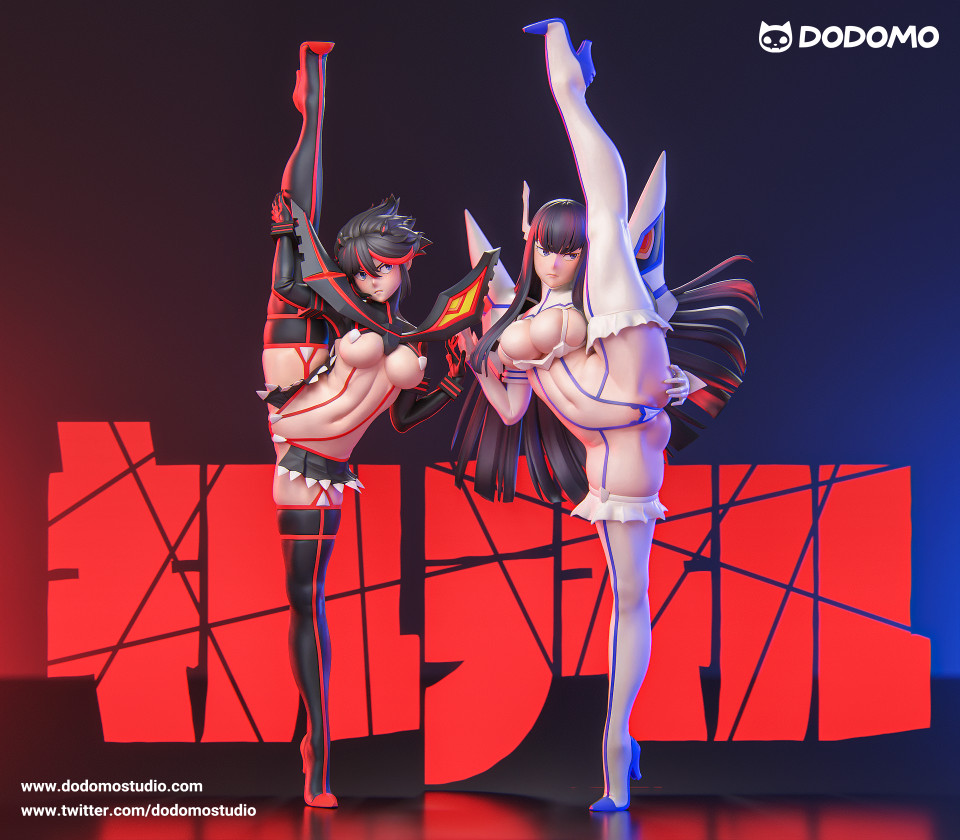 【Pre-sale】1/6 Scale Ryuko Matoi and Kiryuuin Satsuki-KILL la KILL-Dodomo Studio