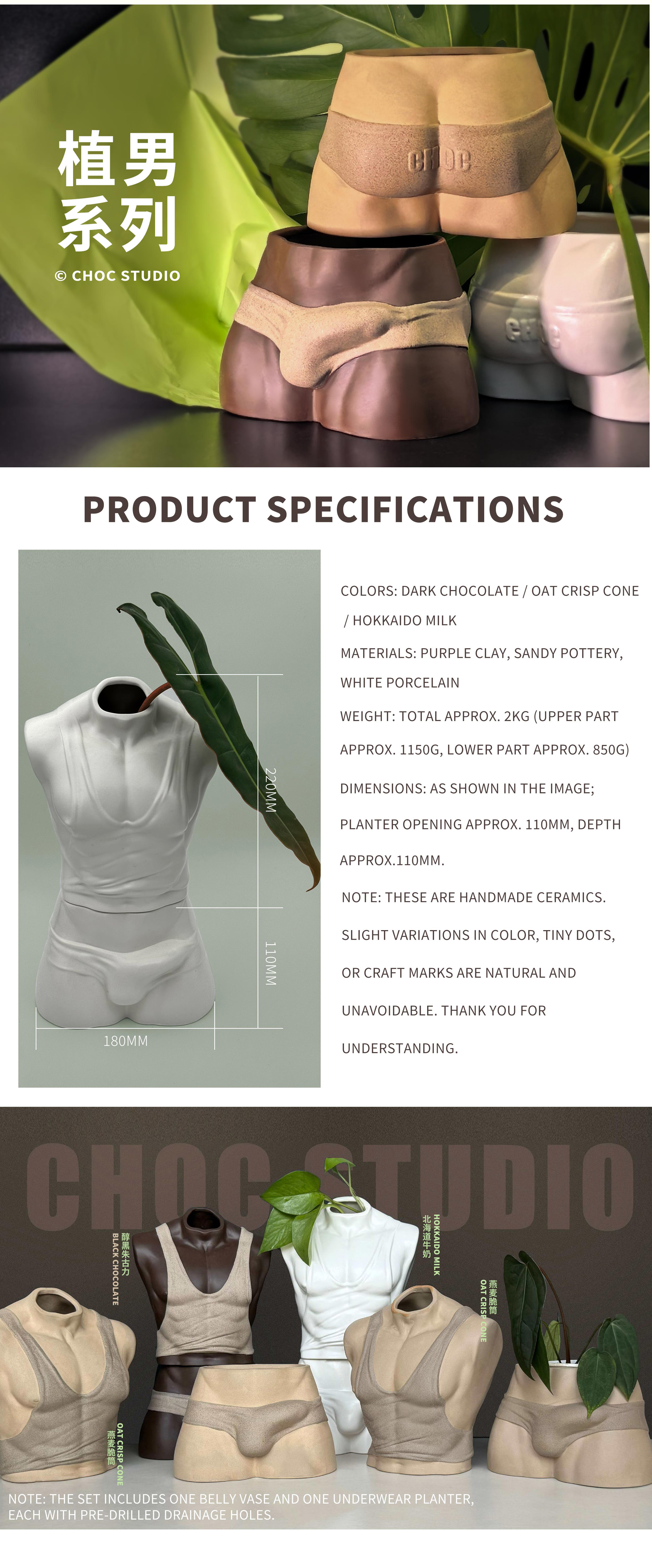 【Pre-sale】Flowerpot Plant Guy-CHOC studio