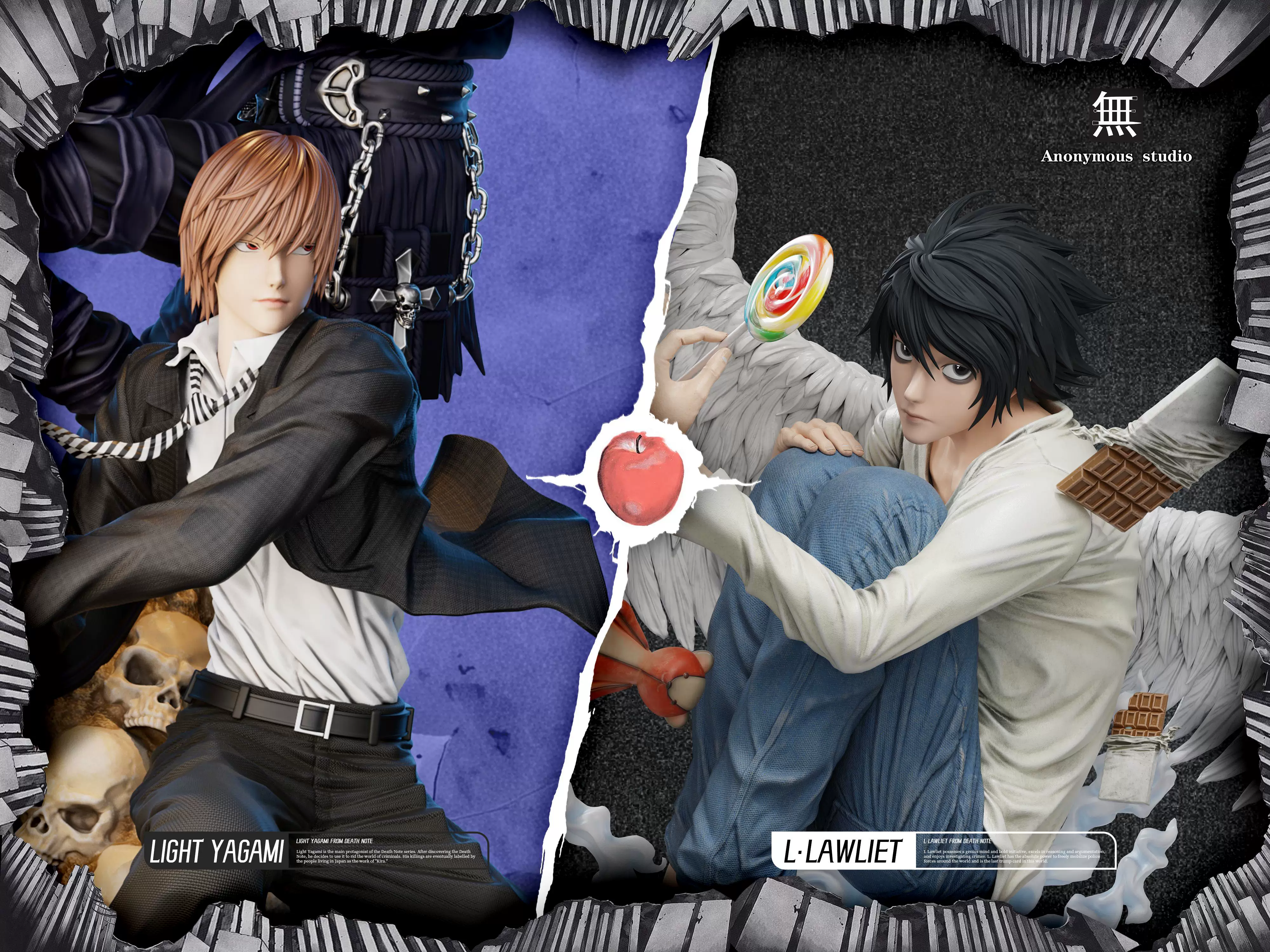 【Pre-sale】Yagami Light and Ryuk-Death Note-Anonymous Studio