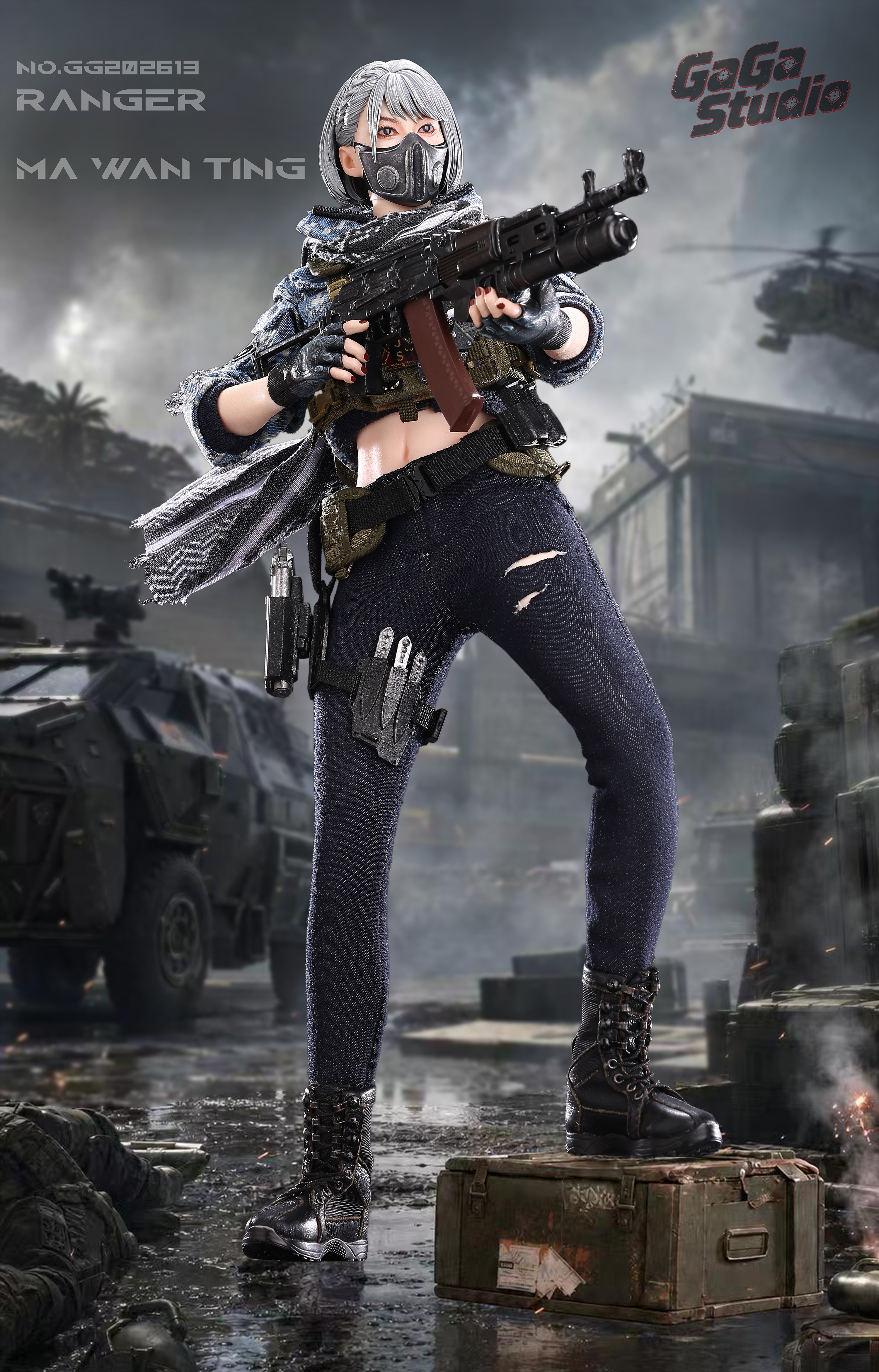 【Pre-sale】1/6 Scale Ranger Ma Wan Ting-GaGa Studio