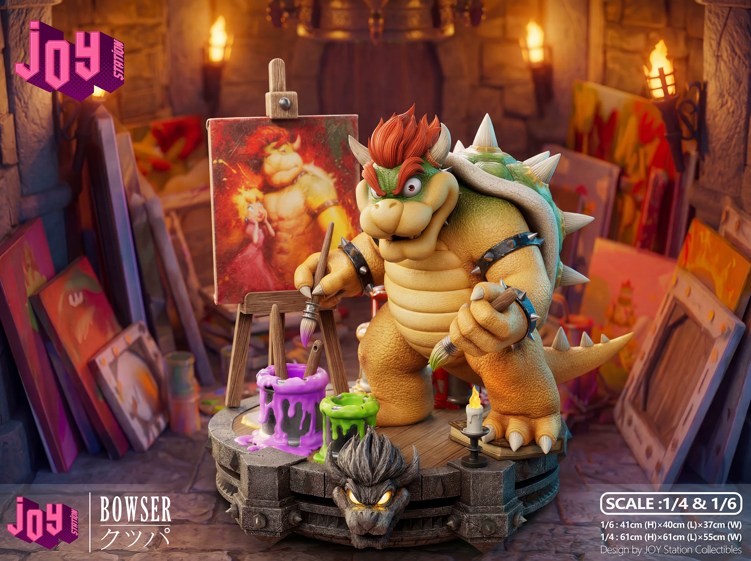 【Pre-sale】1/6 and 1/4 Scale Bowser 2.0-Joy Station Studio