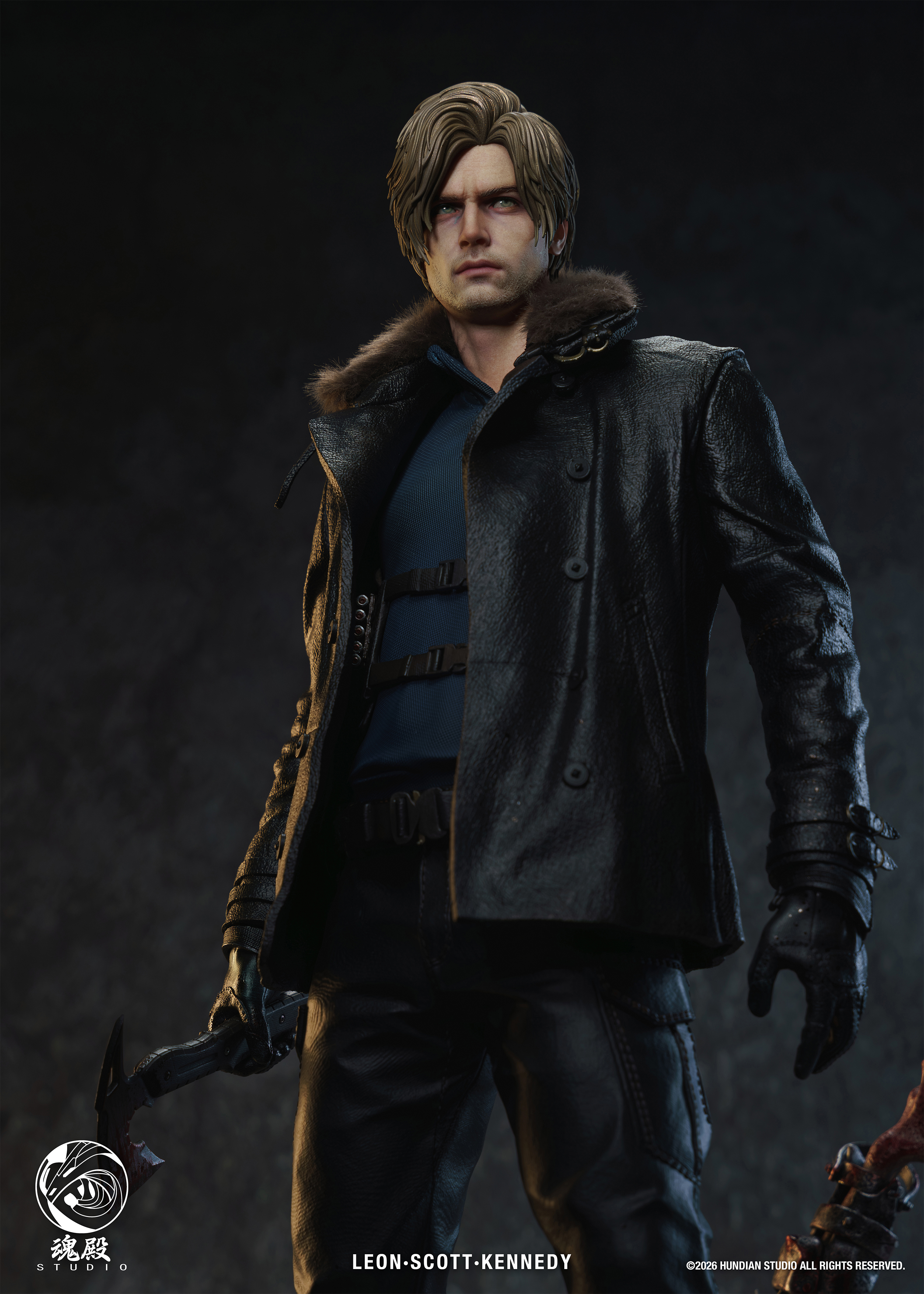 【Pre-sale】1/4 Scale Leon-HunDian Studio